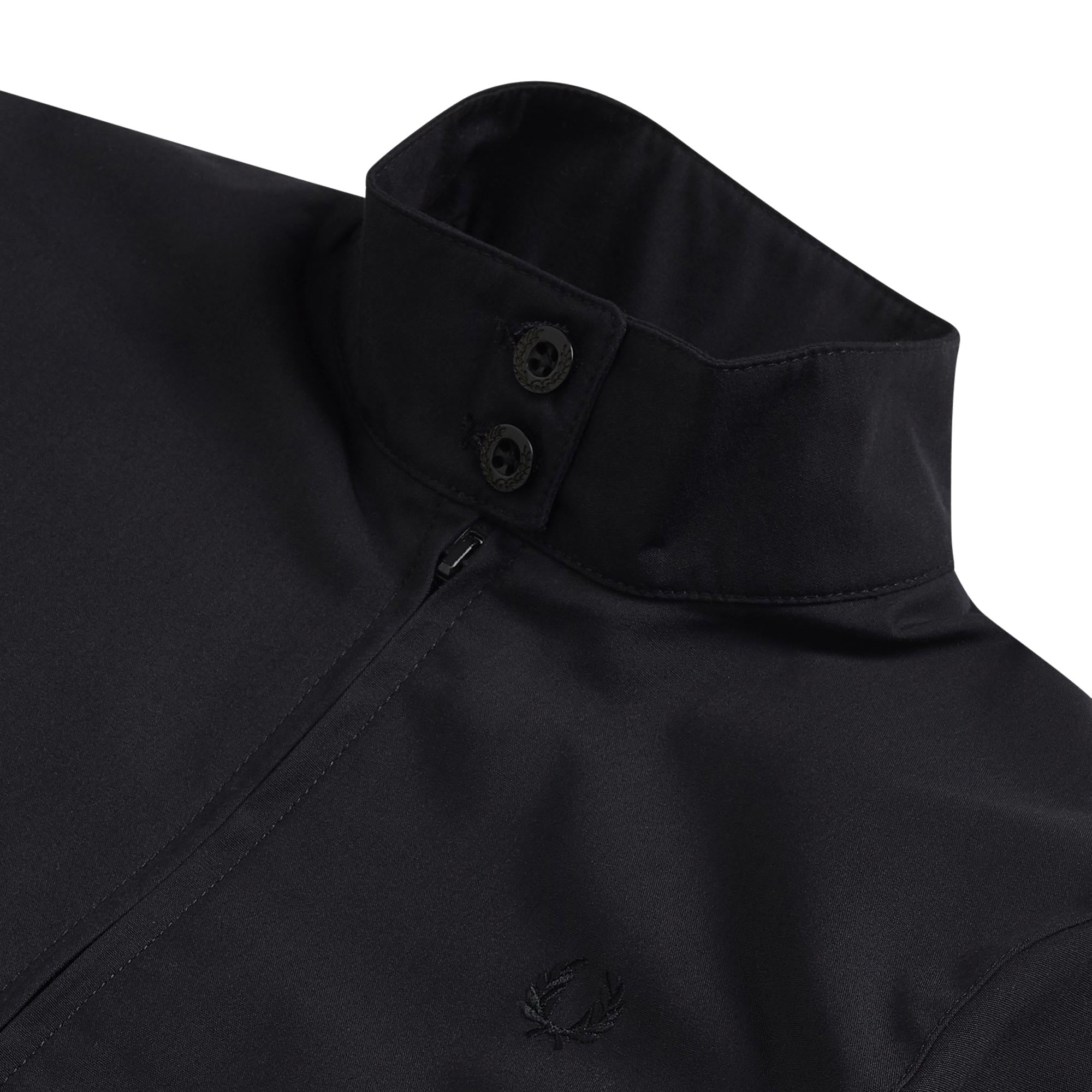 Fred Perry Womens Made in England Harrington Jacket - Black