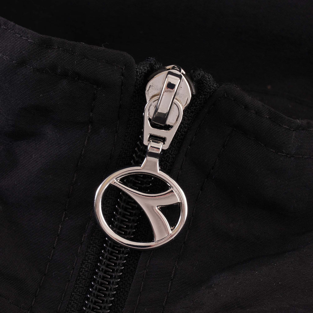 Diadora MVB Track Jacket - Black and Holly Green