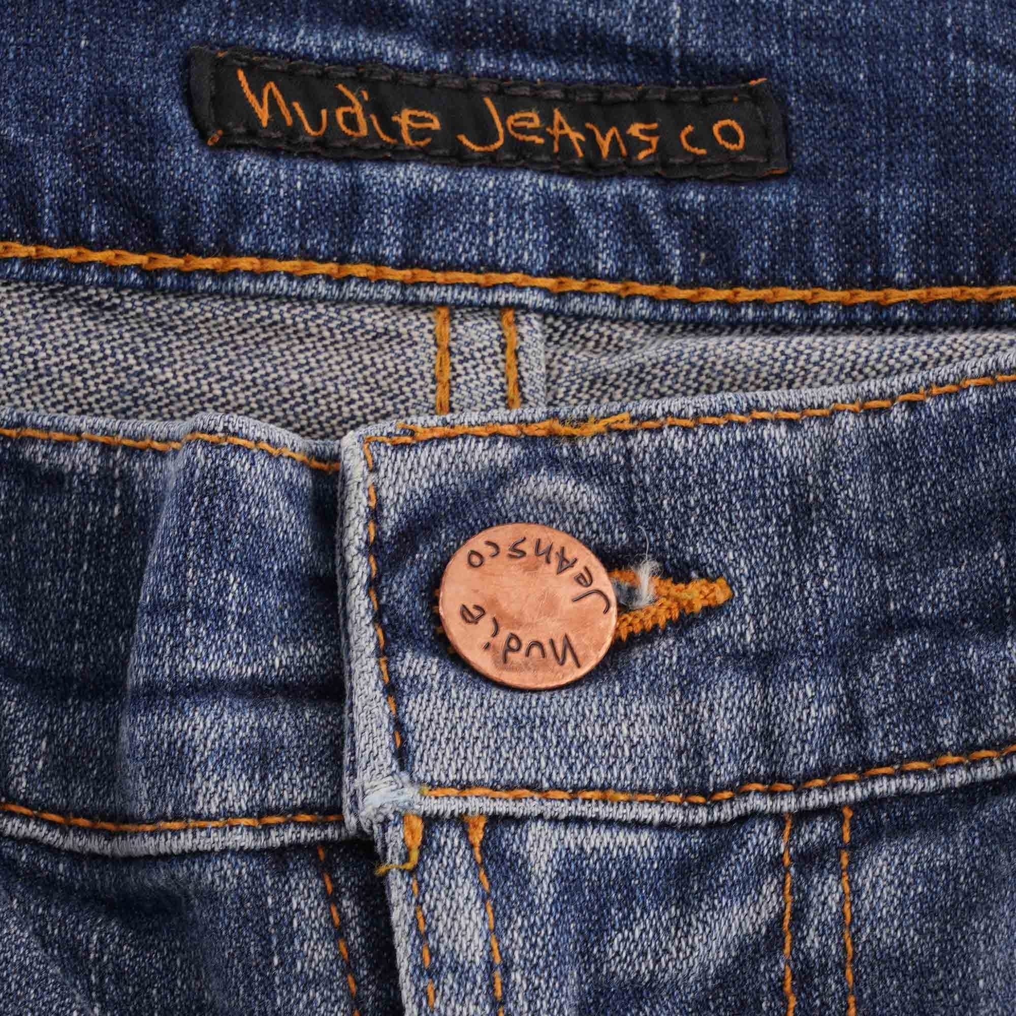 Nudie Jeans Lean Dean - Broken Sage