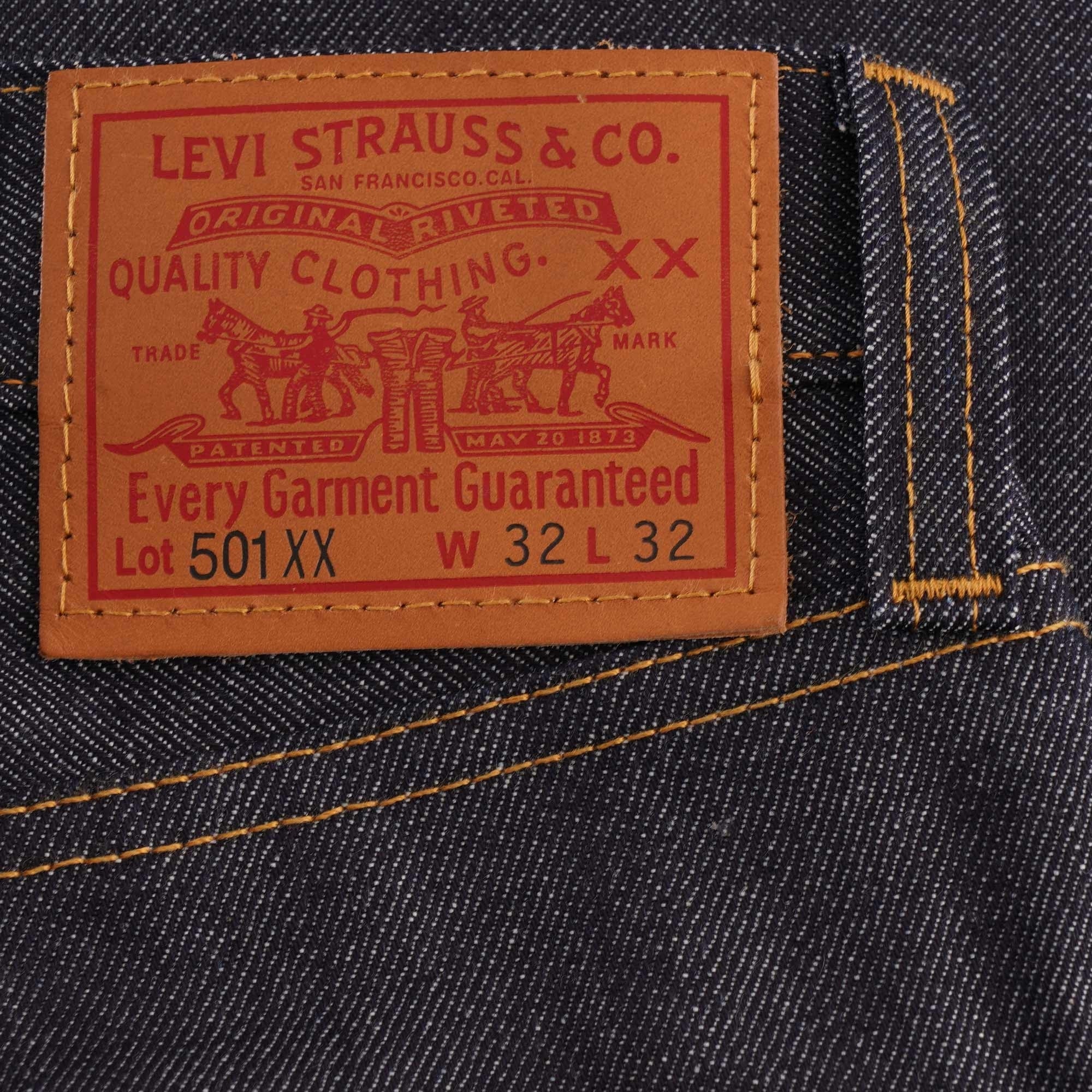 Levi's® Vintage Clothing 1947 501¨ Rigid Denim - Denim