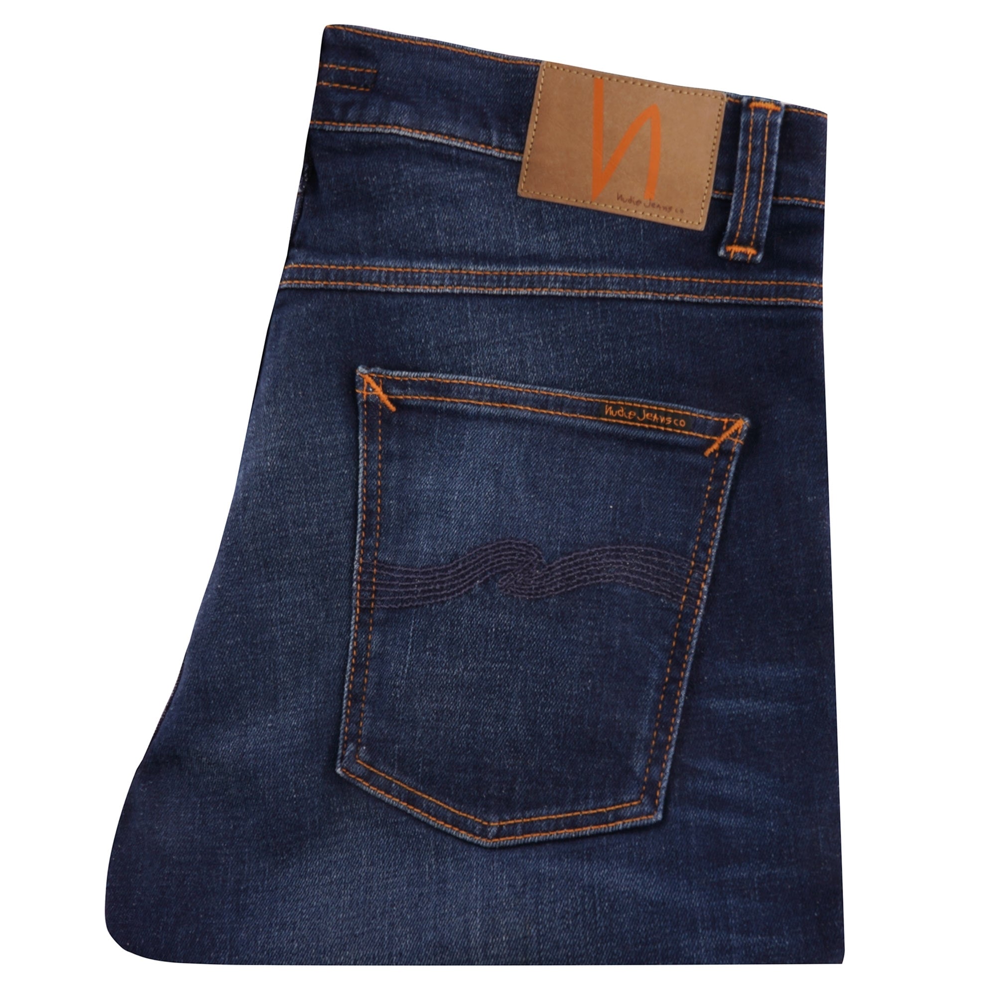 Nudie Jeans Denim Lean Dean Jeans - Dark Deep