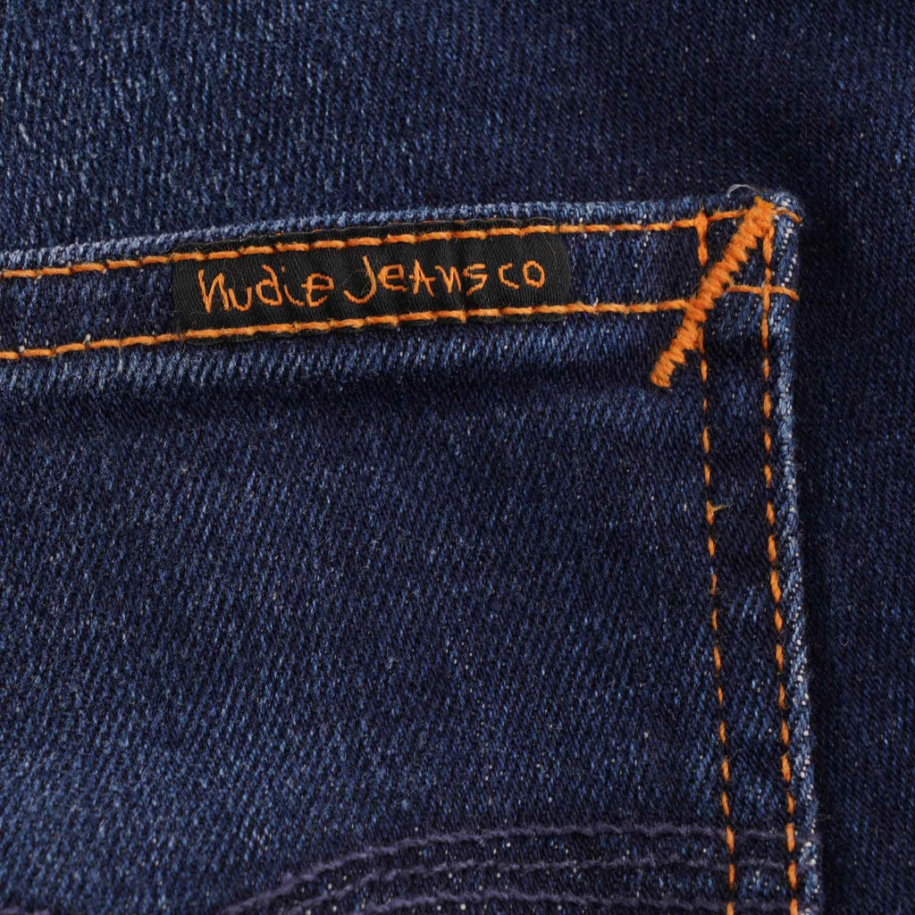 Nudie Jeans Denim Lean Dean Jeans - Dark Deep