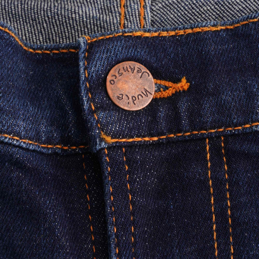 Nudie Jeans Denim Lean Dean Jeans - Dark Deep