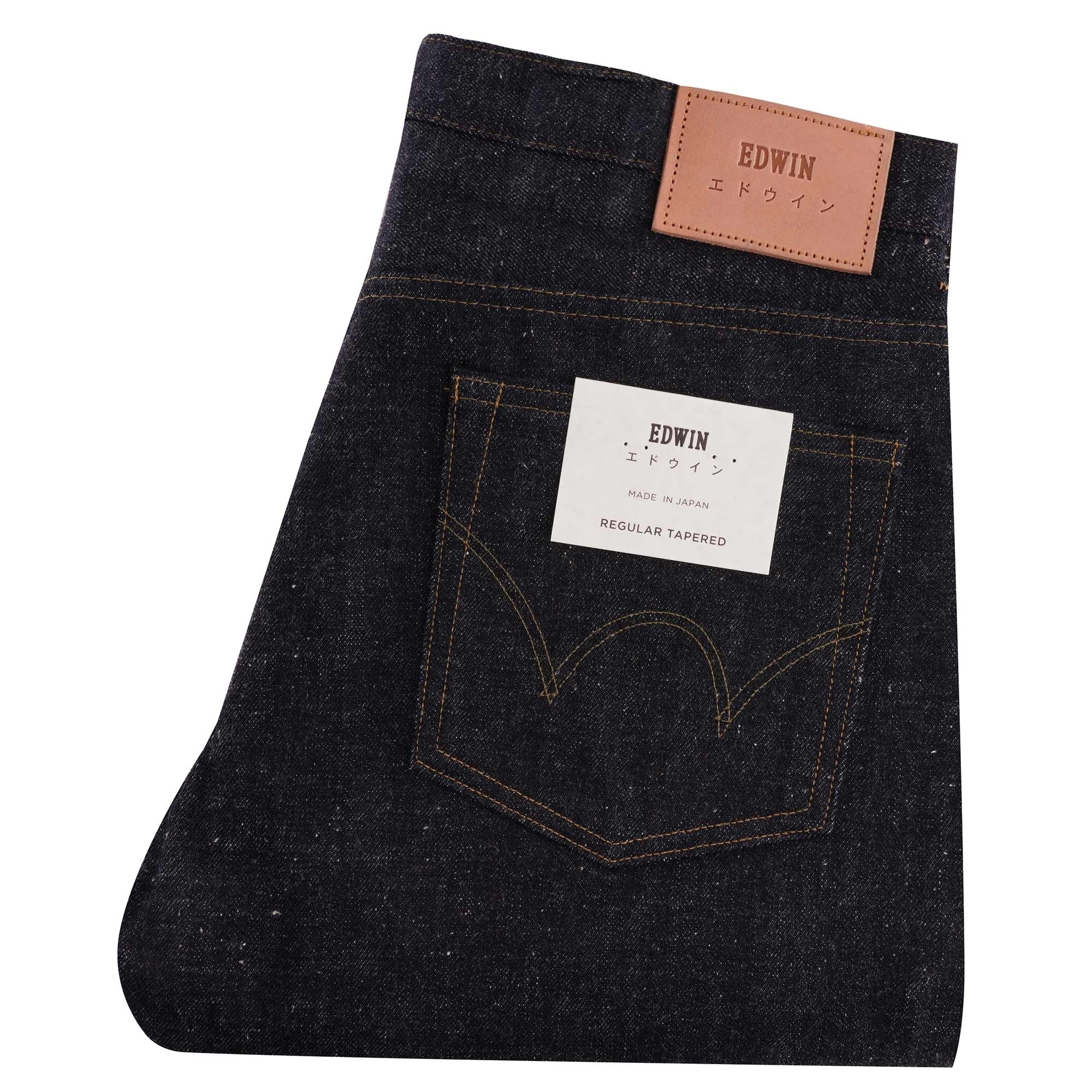 Edwin Regular Tapered Jeans - Blue Raw State