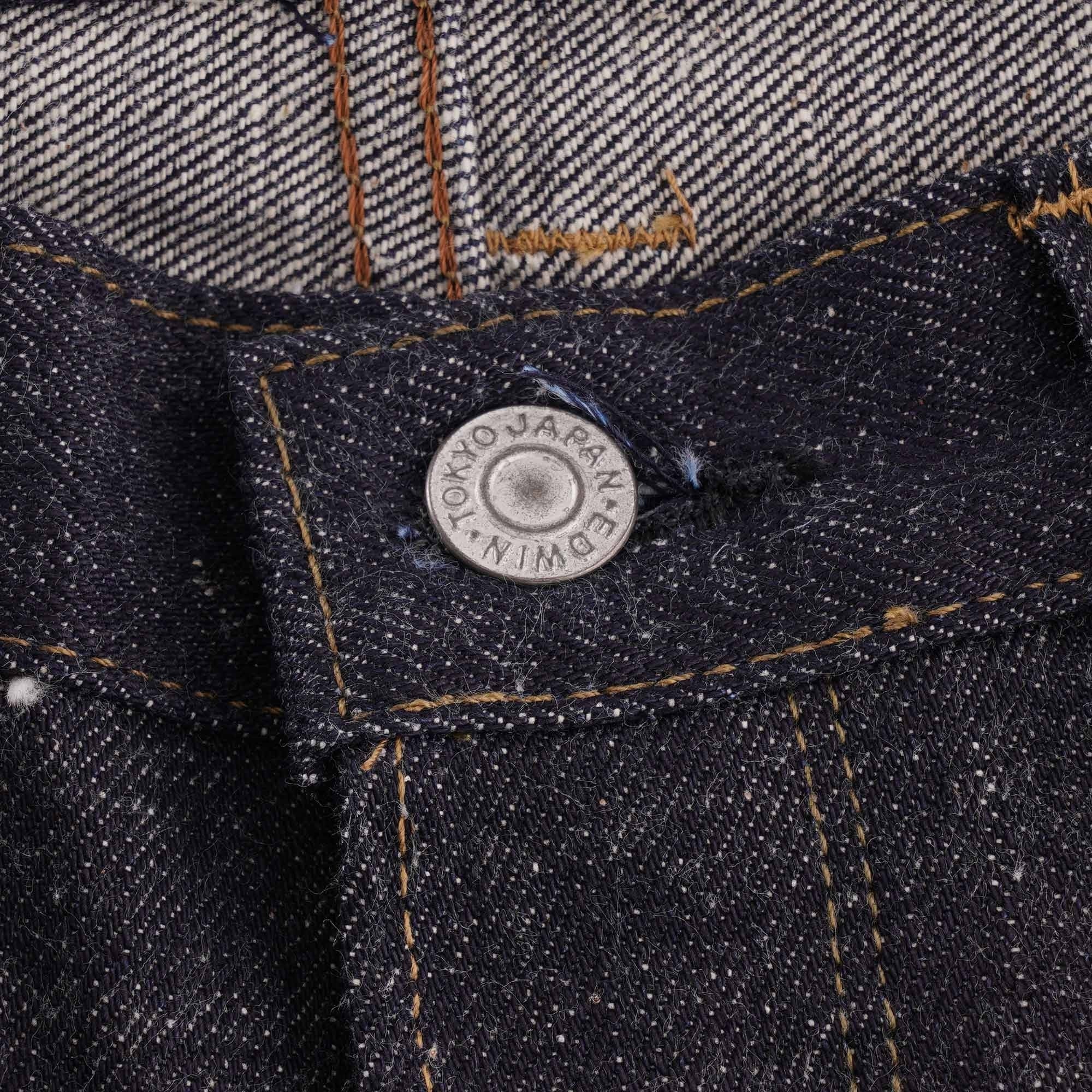 Edwin Regular Tapered Jeans - Blue Raw State