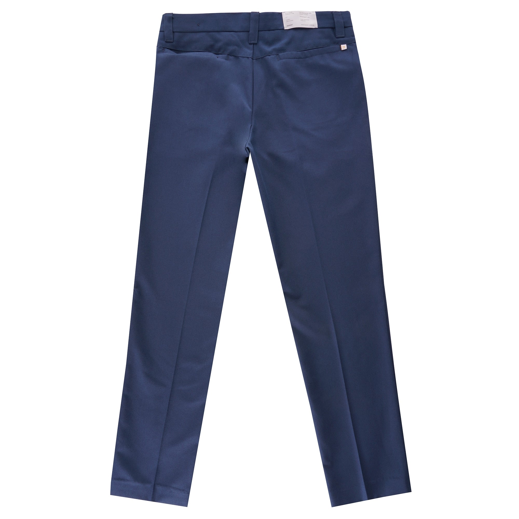 Hopsack Straight Trousers