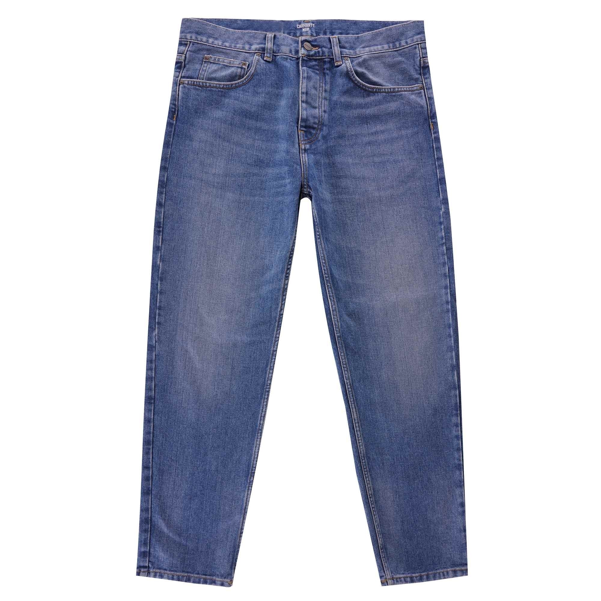 Carhartt WIP Newel Pant - Blue Worn Bleached