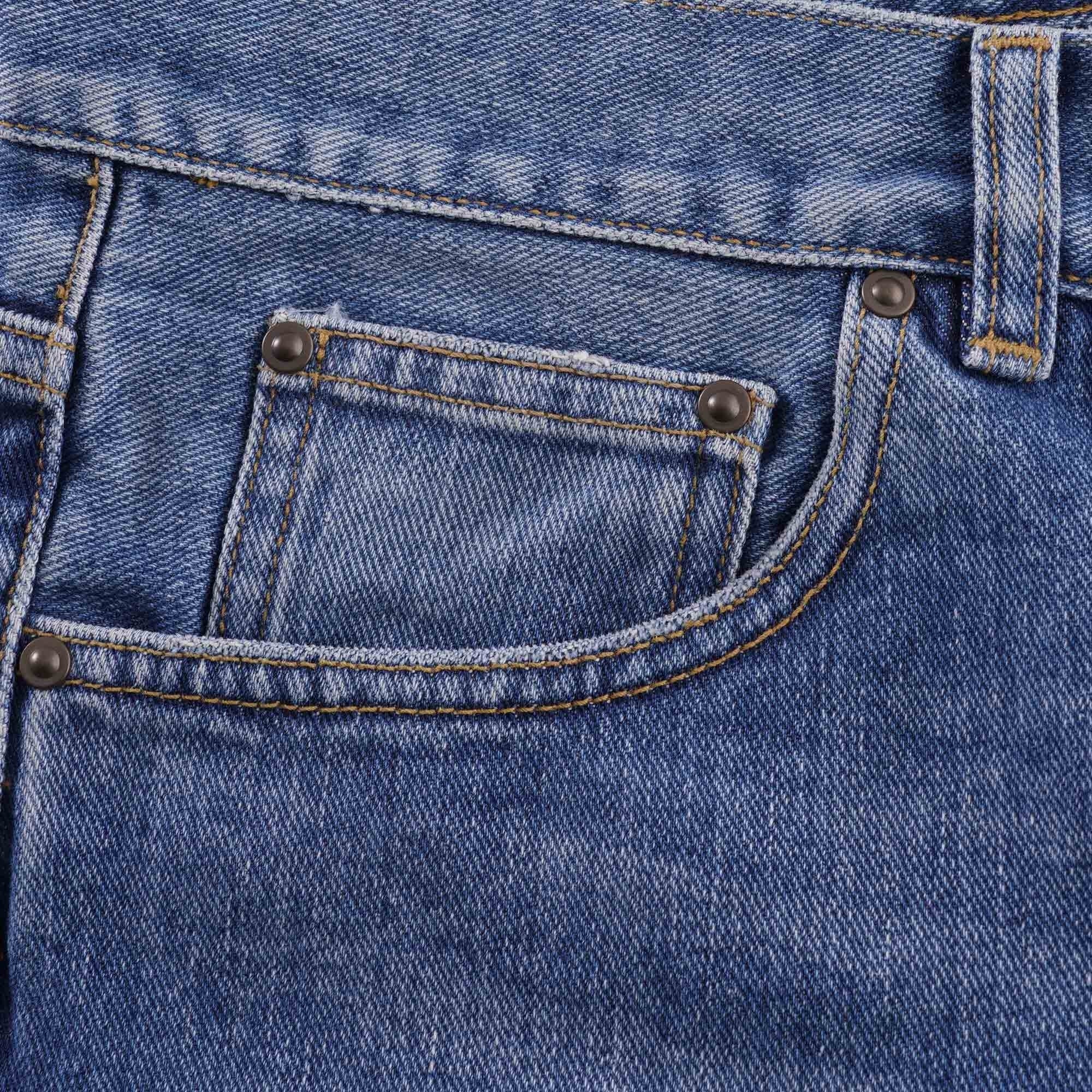Carhartt WIP Newel Pant - Blue Worn Bleached