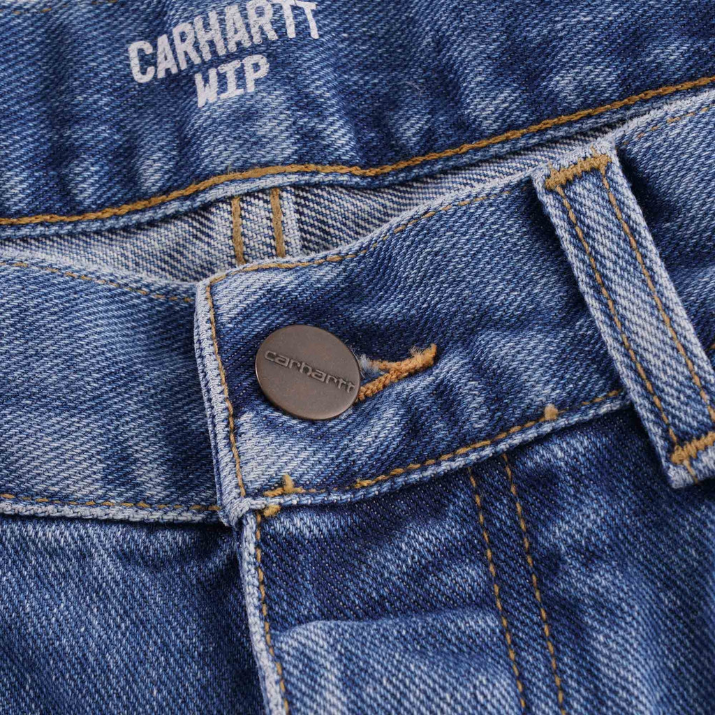Carhartt WIP Newel Pant - Blue Worn Bleached