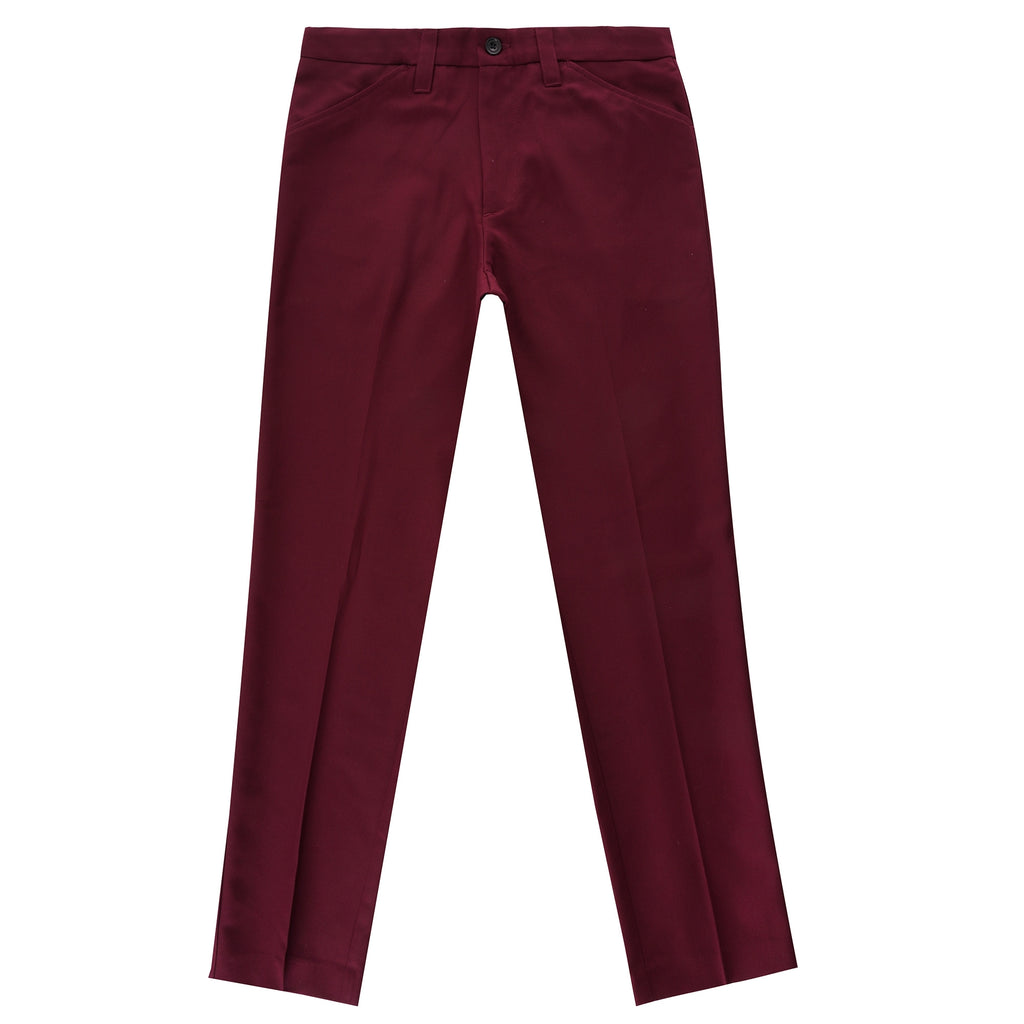 Farah Archive Hopsack Chino - Raspberry
