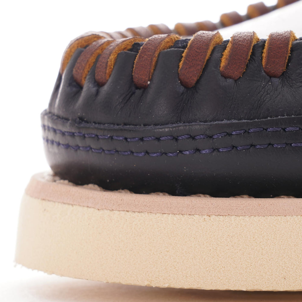 Sebago Seneca Leather Moccasin - Navy/Brown