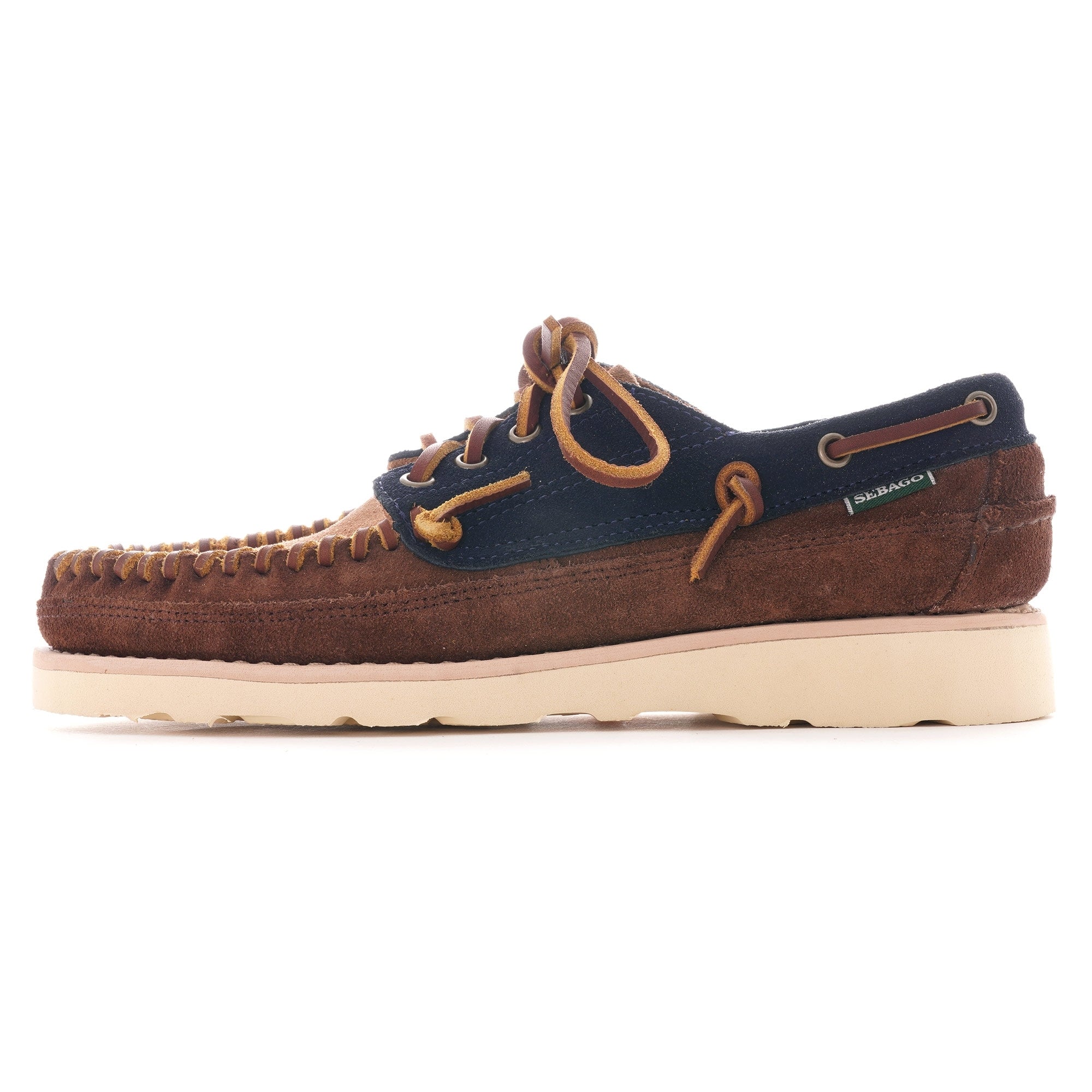 Sebago Cayuga Suede Moccasin - Navy