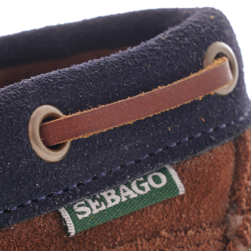 Sebago Cayuga Suede Moccasin - Navy