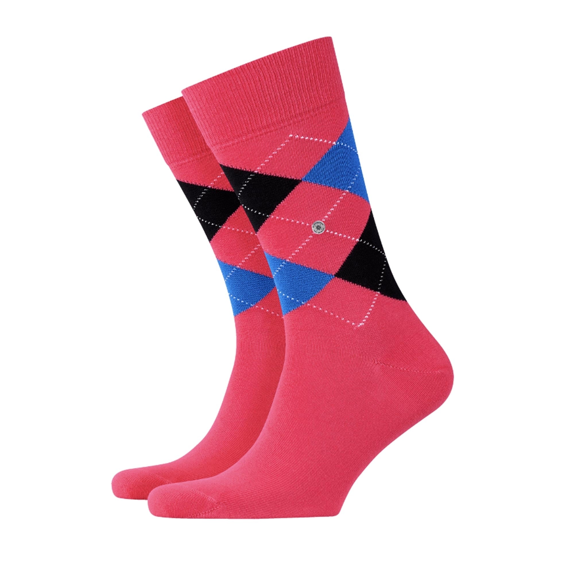 Burlington Socks King Socks - Pink/Blue