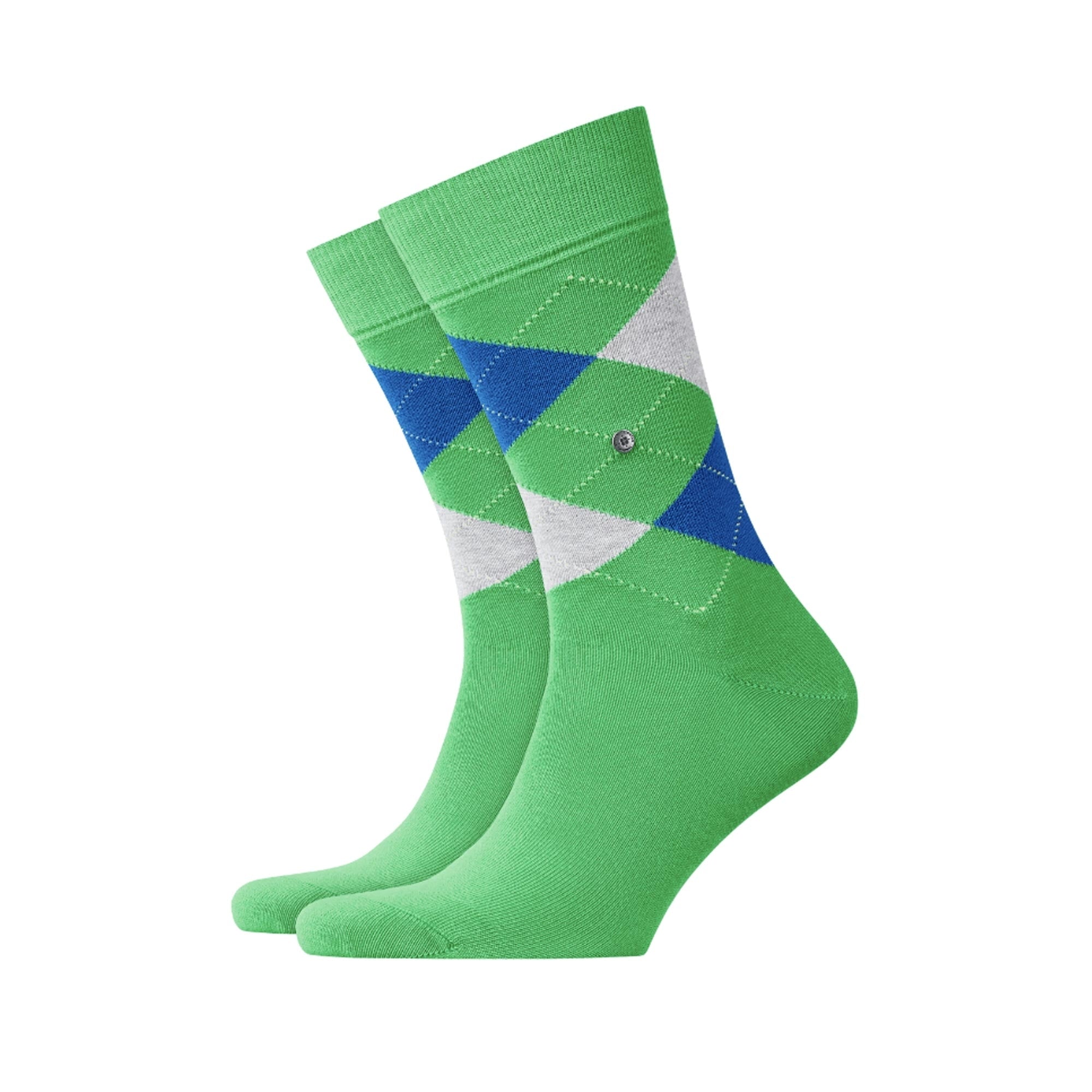 Burlington Socks King Socks - Green/Blue