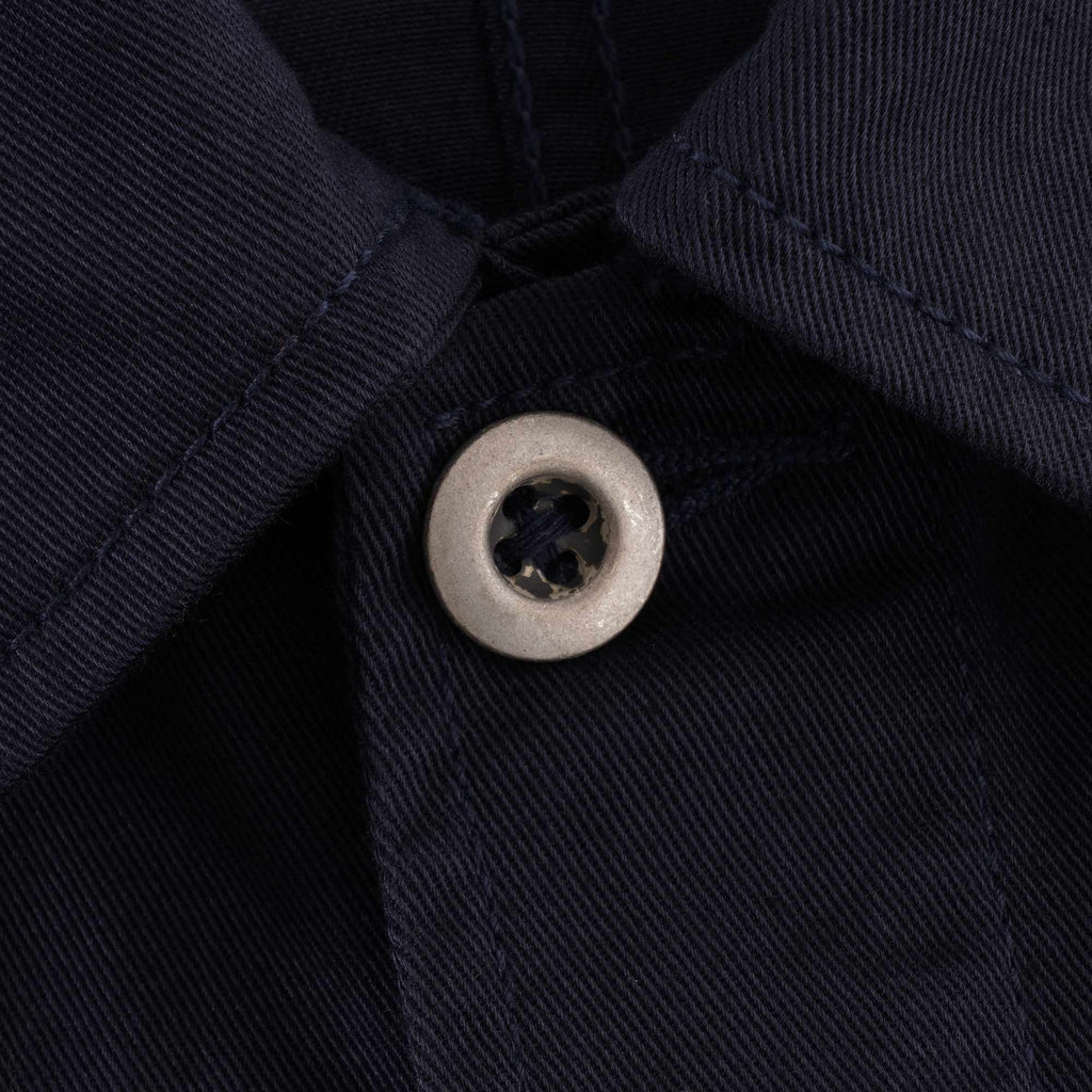 Universal Works Twill MW Chore Overshirt - Navy