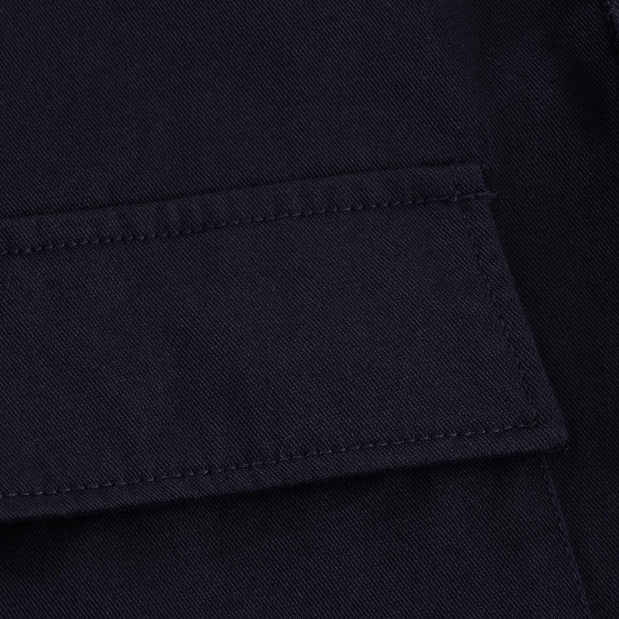 Universal Works Twill MW Chore Overshirt - Navy