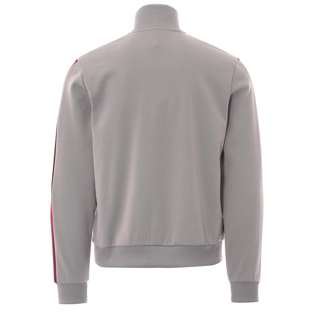 Fred Perry Chest Panel Track Jacket - Grey