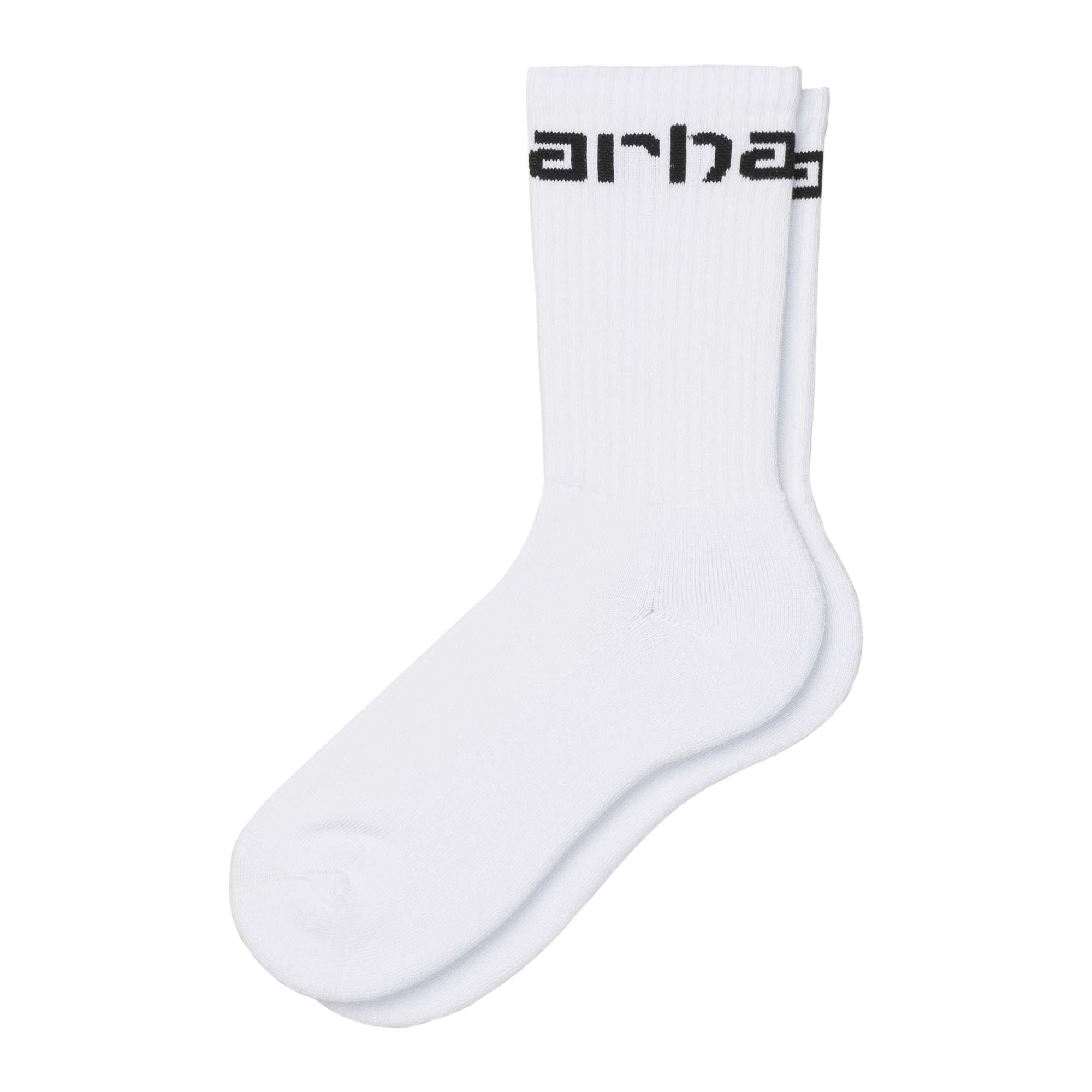 Carhartt WIP Logo Socks - White
