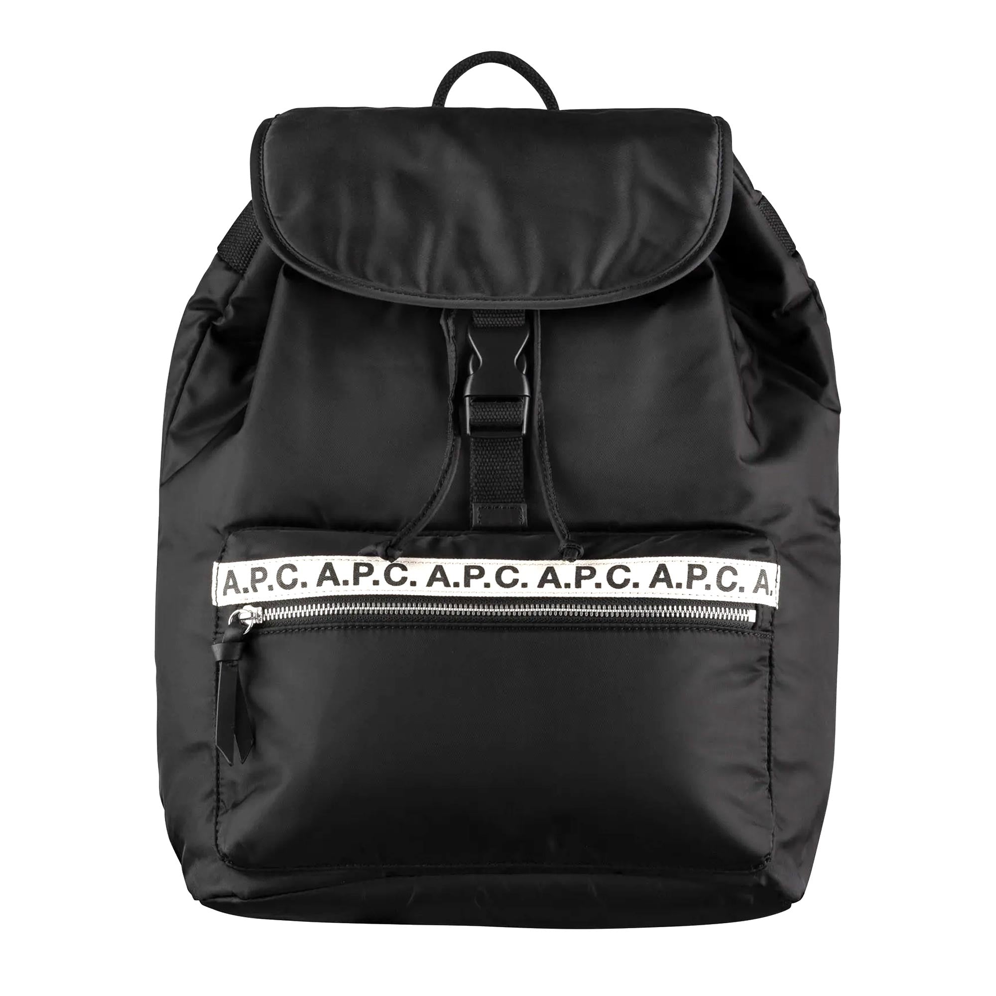 A.P.C. Repeat Clip Backpack - Black