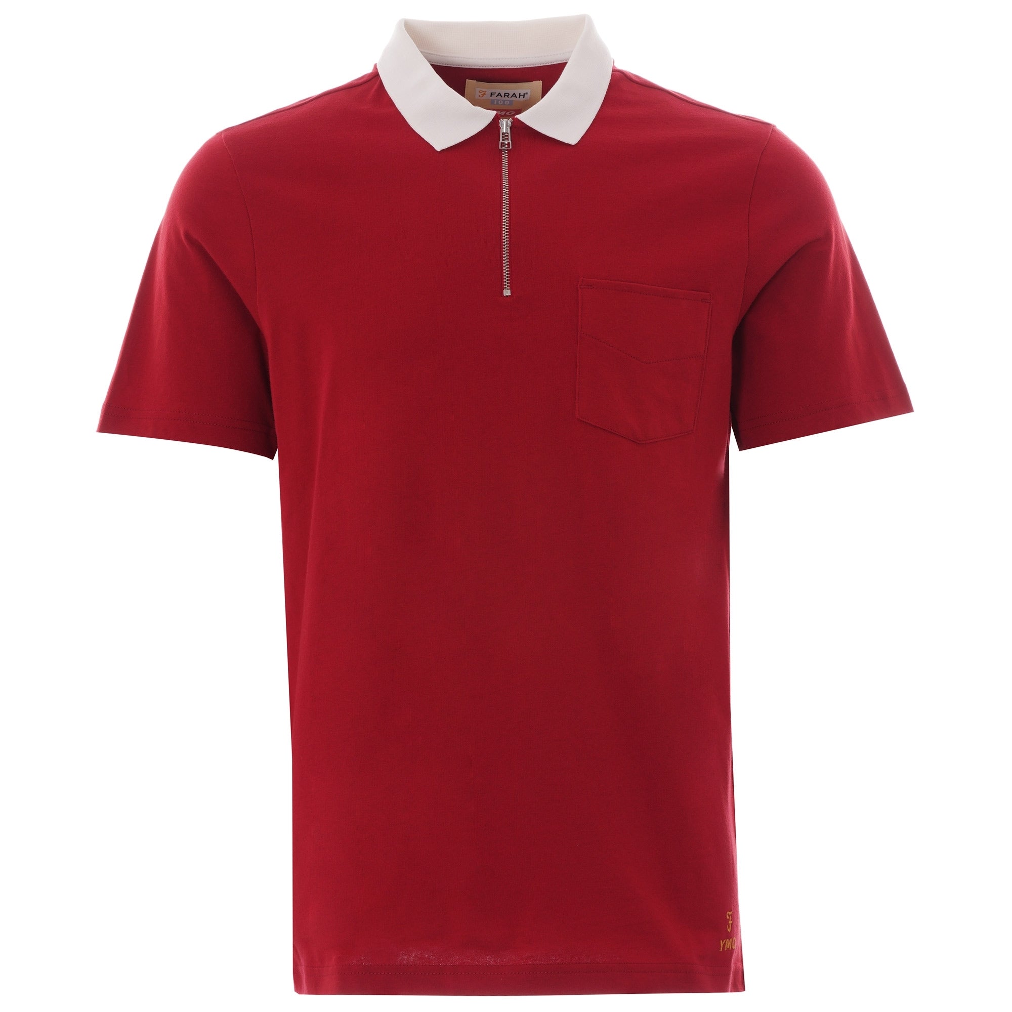 Farah x YMC Lubbock Shirt - Chilli