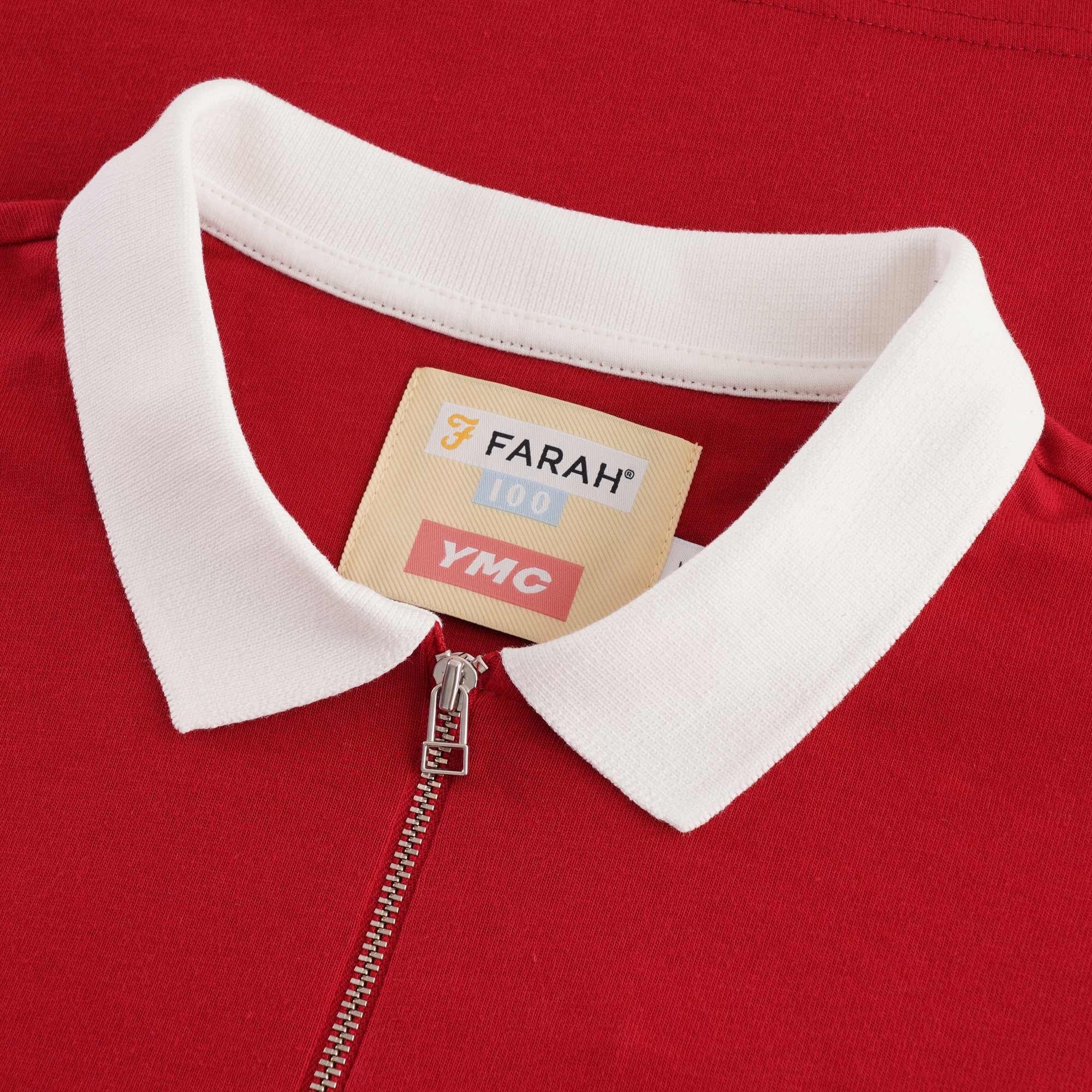 Farah x YMC Lubbock Shirt - Chilli