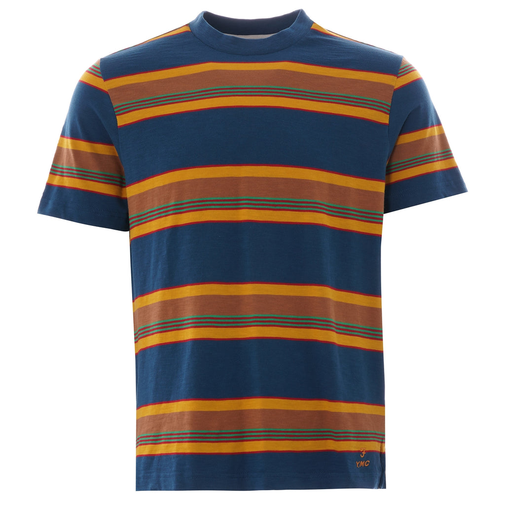 Farah x YMC Alexis Tee - Sailor Blue