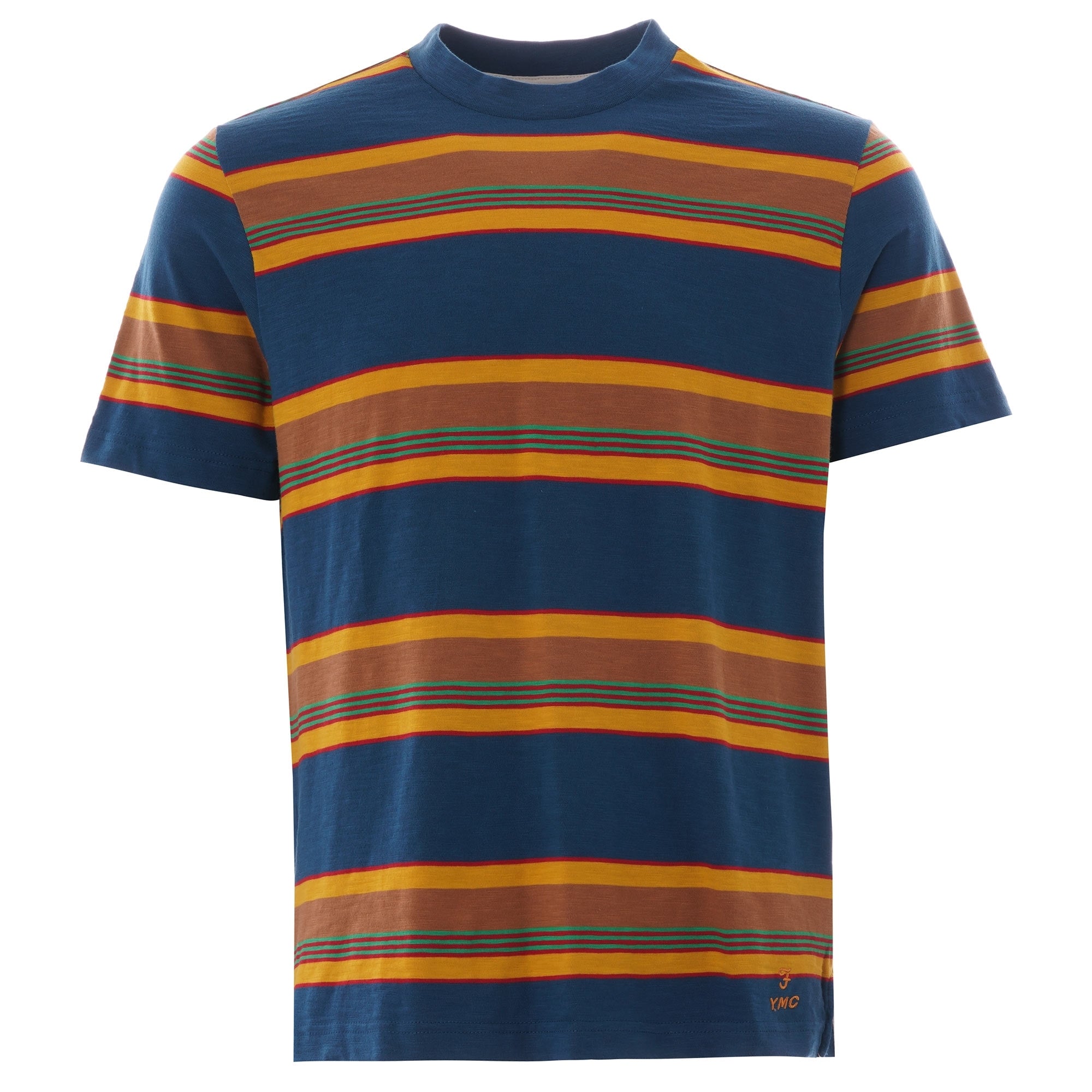 Farah x YMC Alexis Tee - Sailor Blue