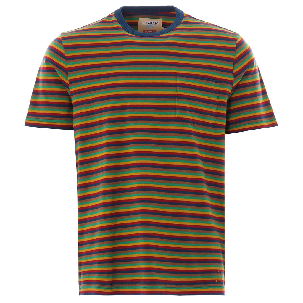 Farah x YMC Harrison Tee - Multi