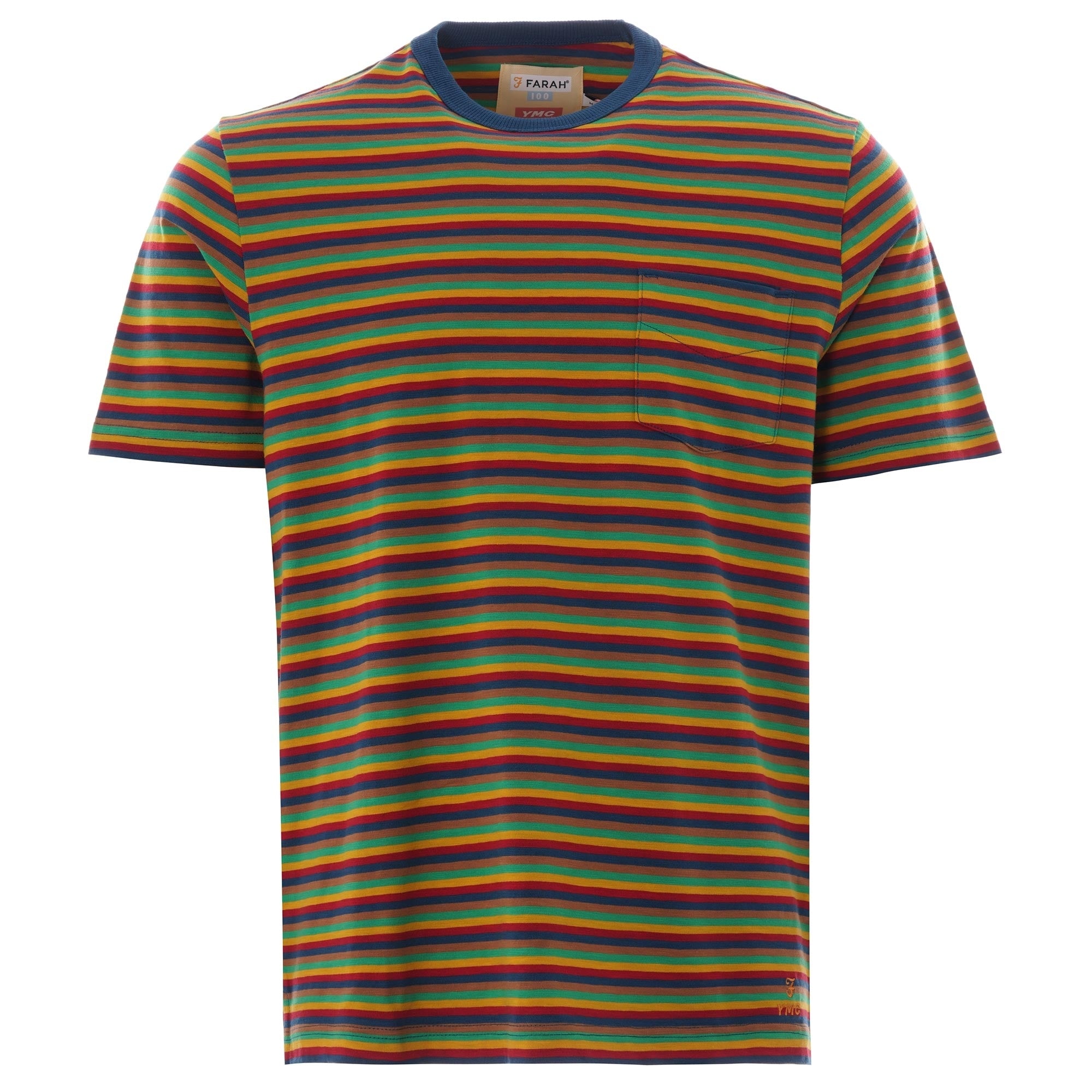 Farah x YMC Harrison Tee - Multi