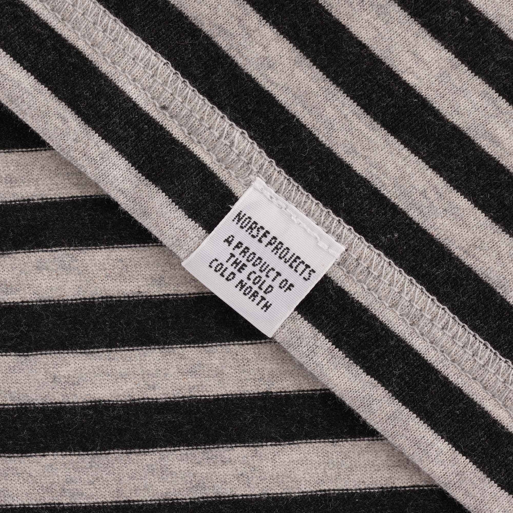 Norse Projects Niels Stripe T-Shirt - Grey