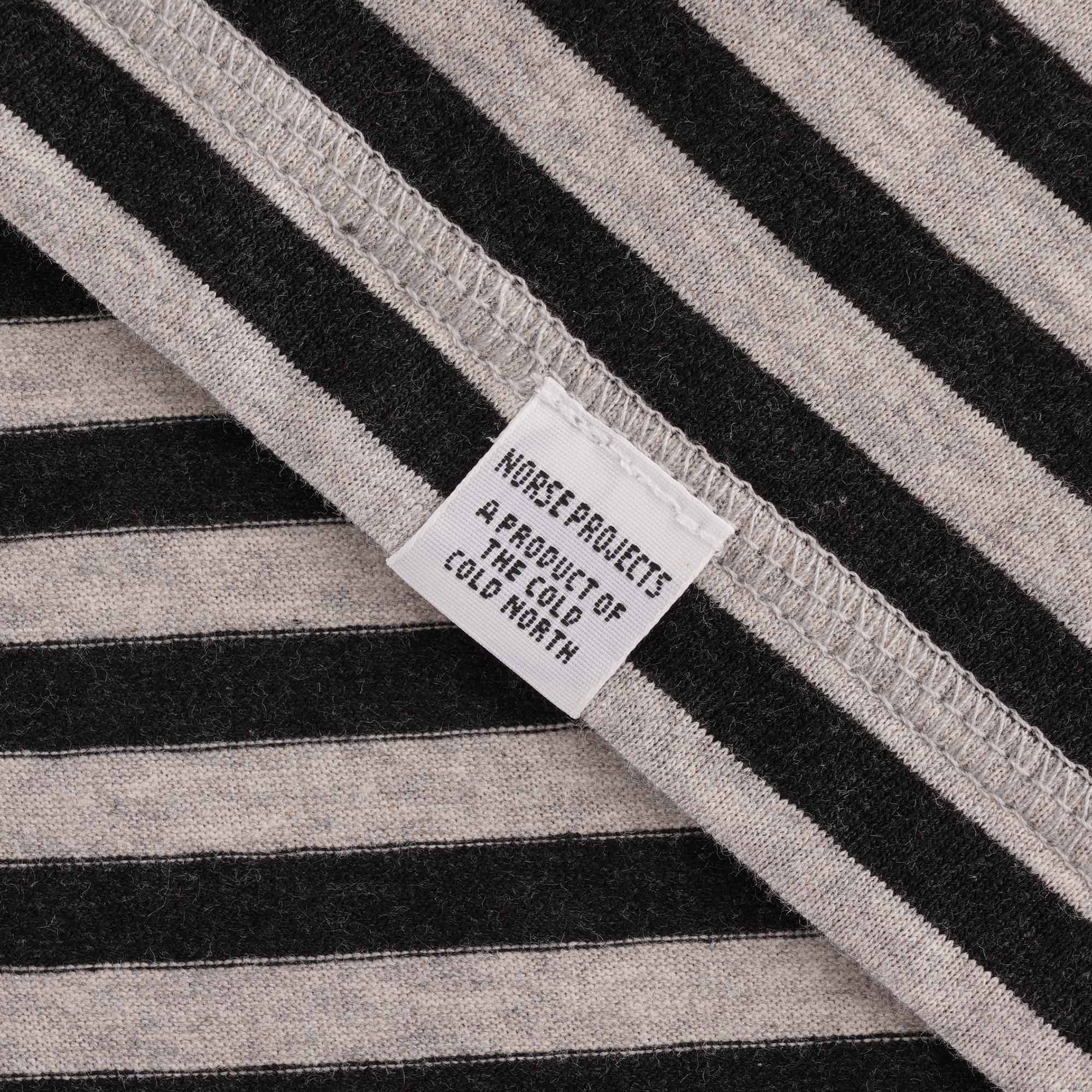 Norse Projects Niels Stripe T-Shirt - Grey