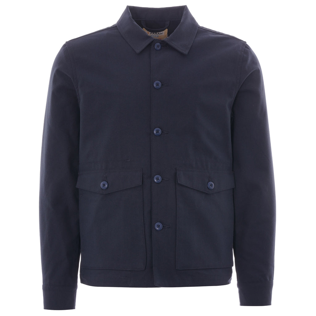 Farah x YMC Hopsack Jacket - True Navy