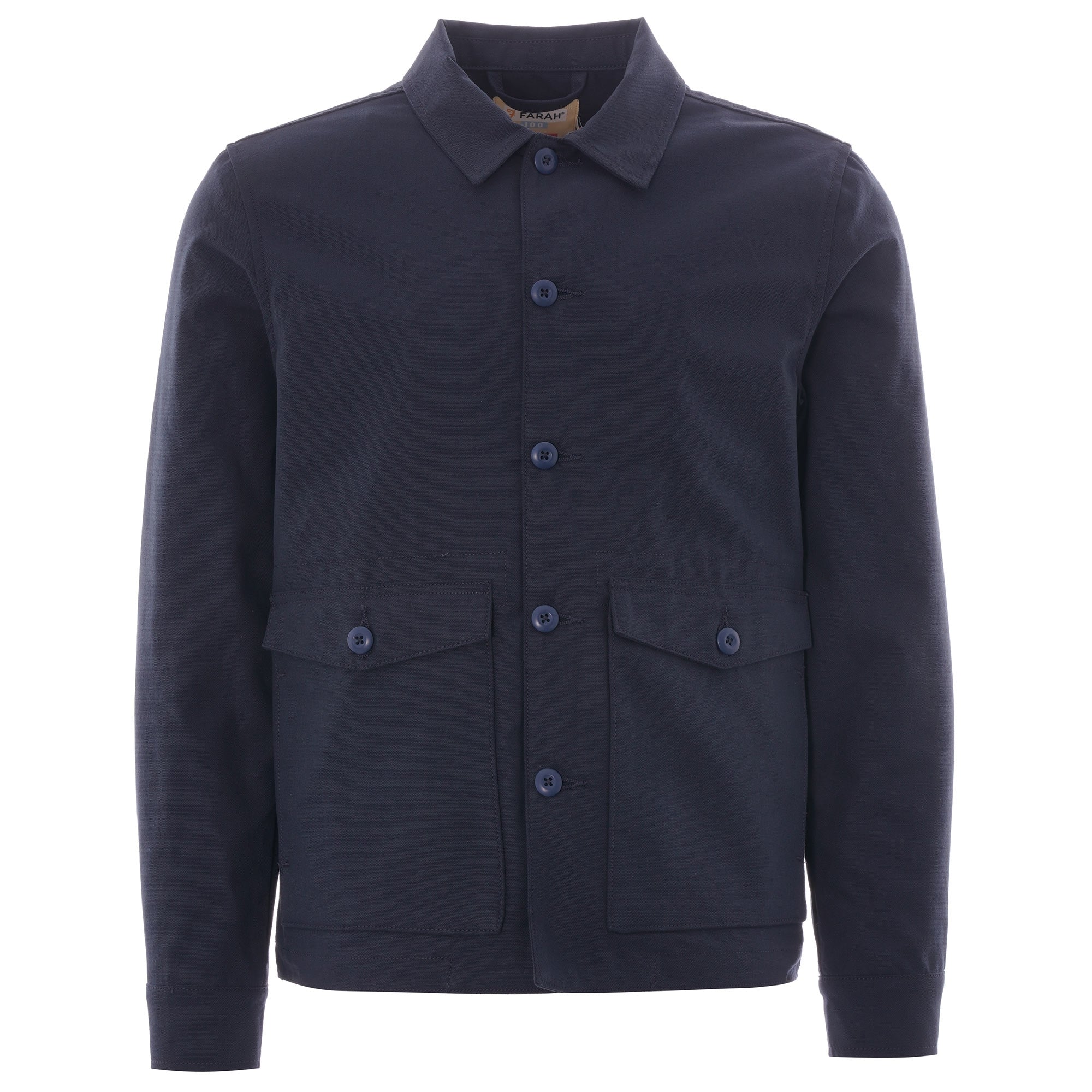 Farah x YMC Hopsack Jacket - True Navy