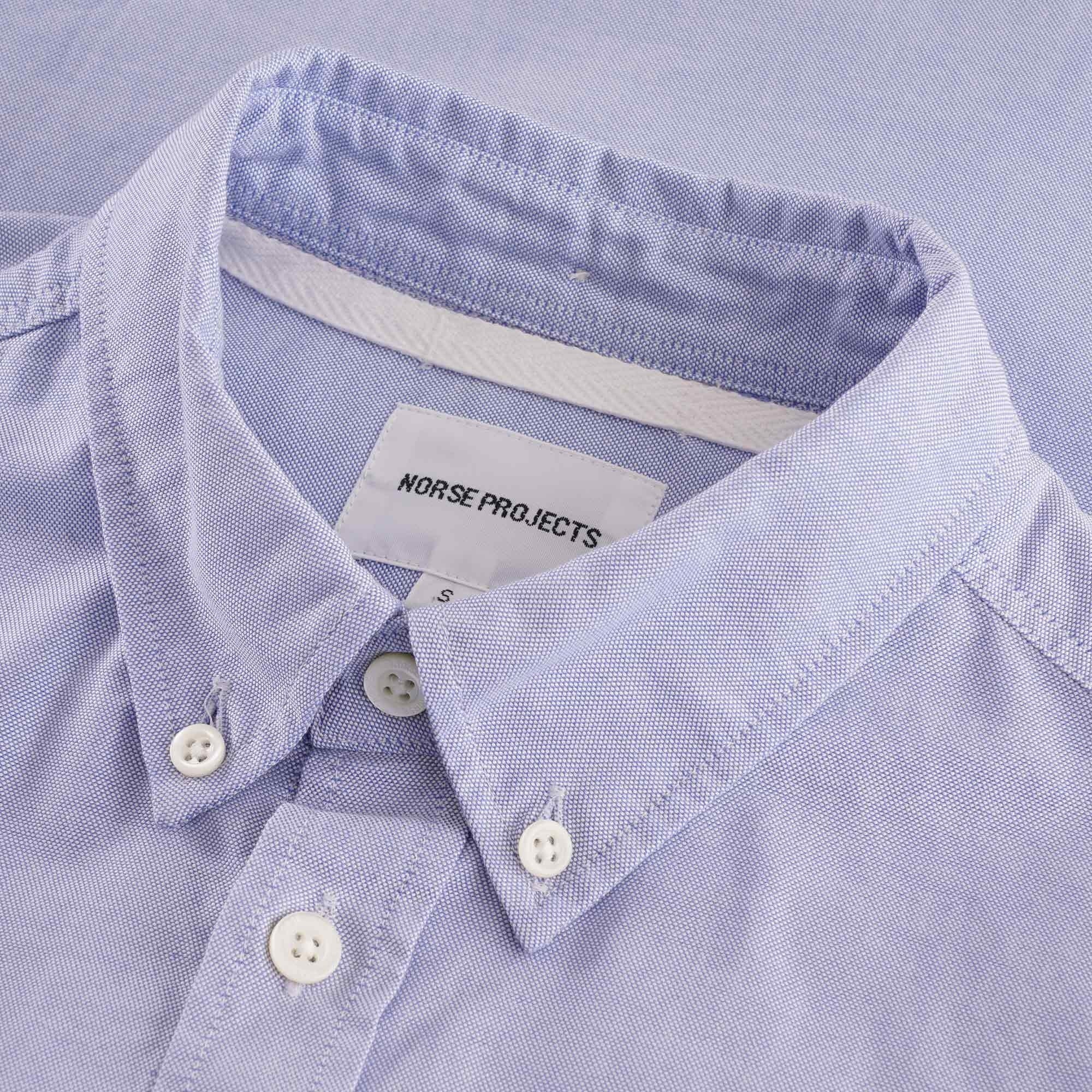 Norse Projects Anton Oxford Shirt - Pale Blue