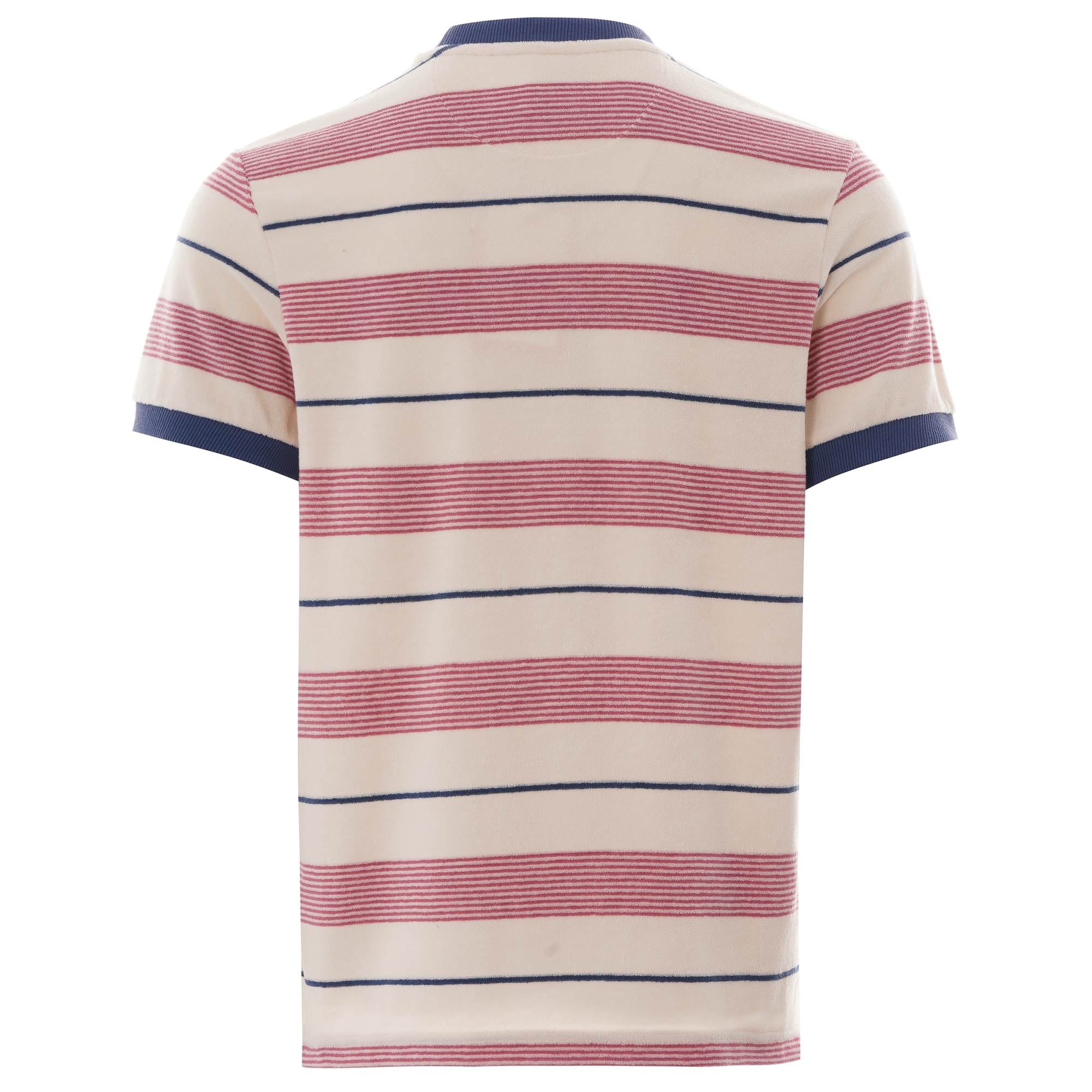 Farah Archive Biggs stripe towelling - Cream