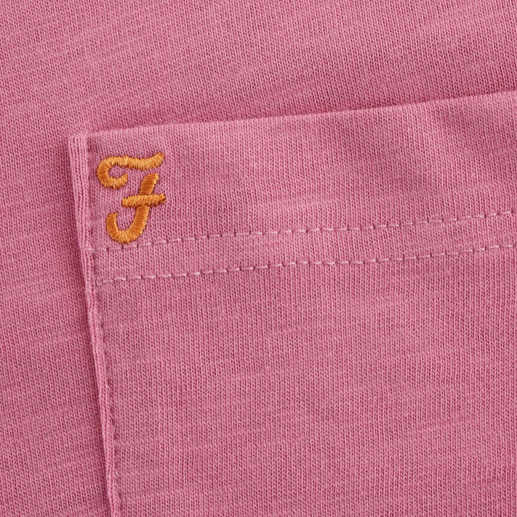 Farah Archive Groove T-Shirt - Dusty Rose