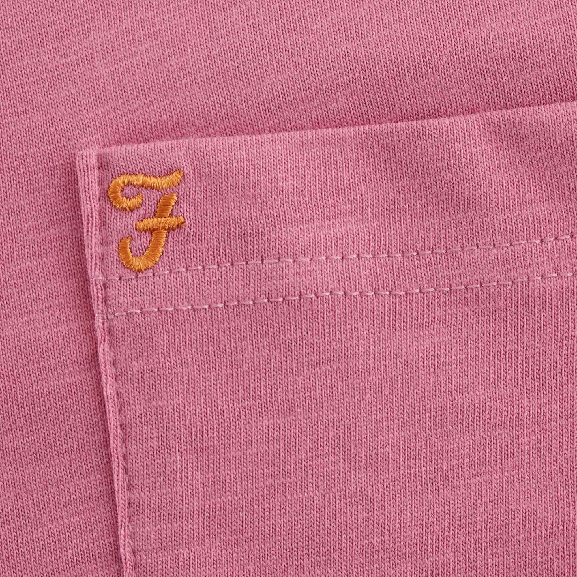 Farah Archive Groove T-Shirt - Dusty Rose