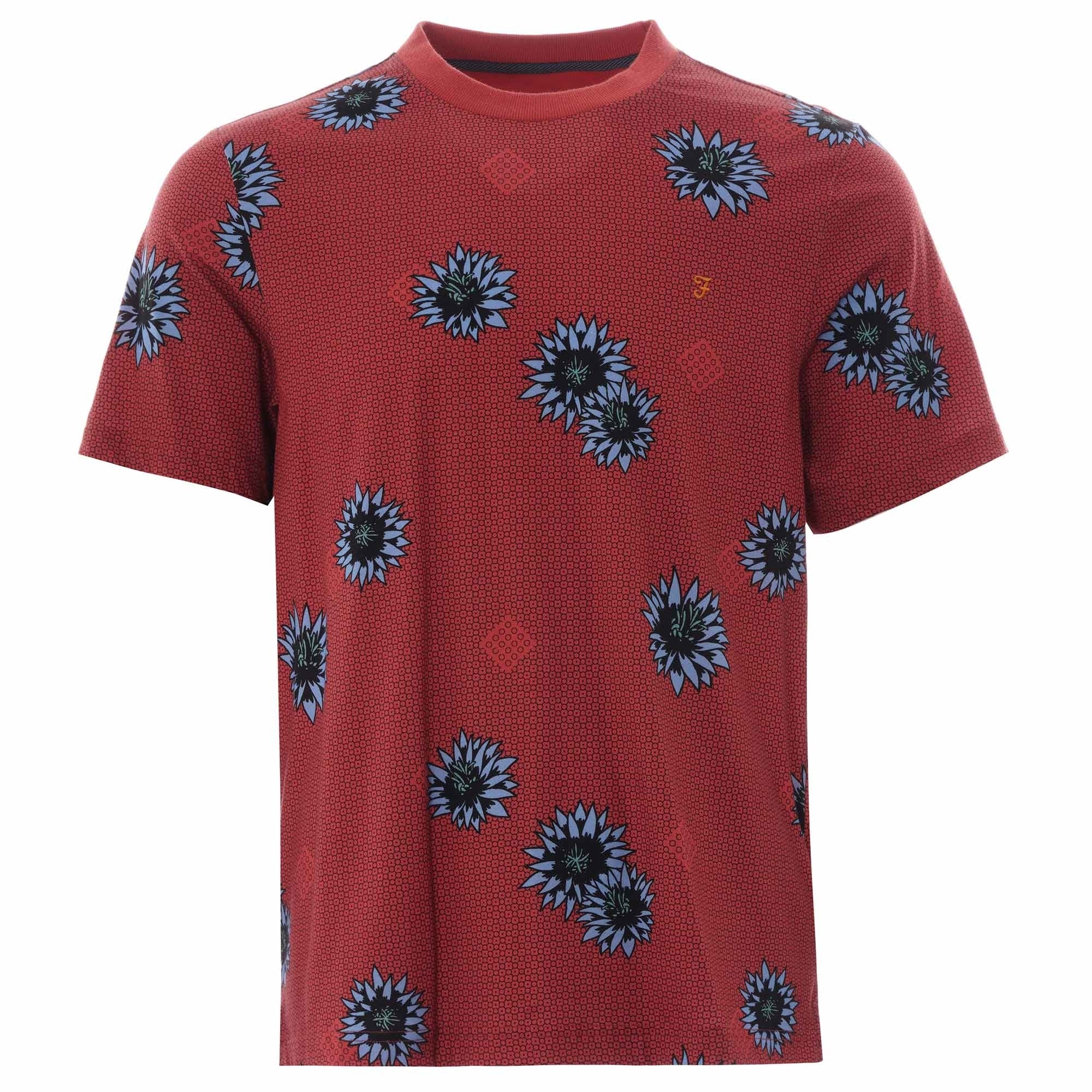 Farah Archive Yandell Tee - Jalapeno