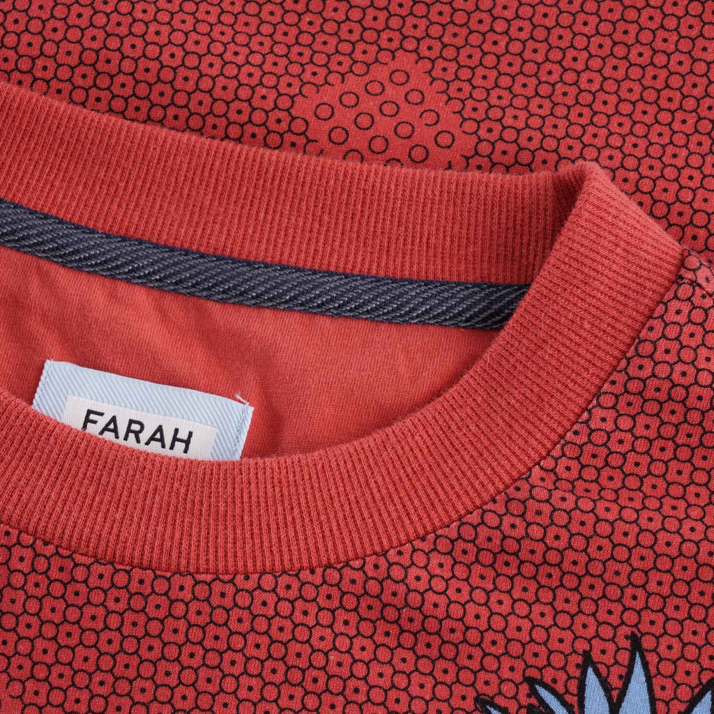 Farah Archive Yandell Tee - Jalapeno