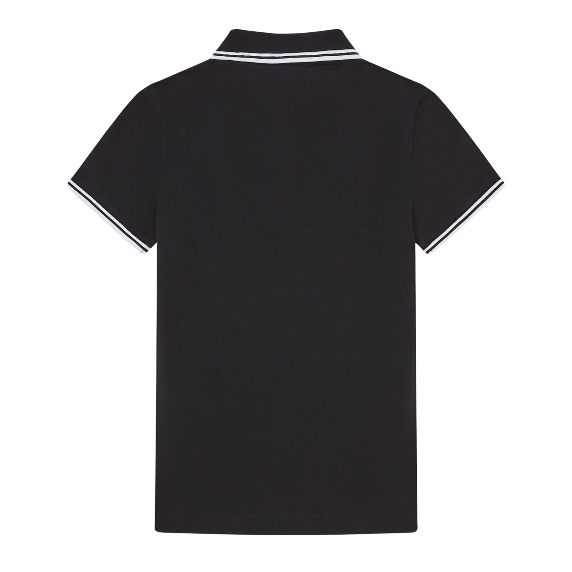 Fred Perry Womens Twin Tipped Polo Shirt - Black/White