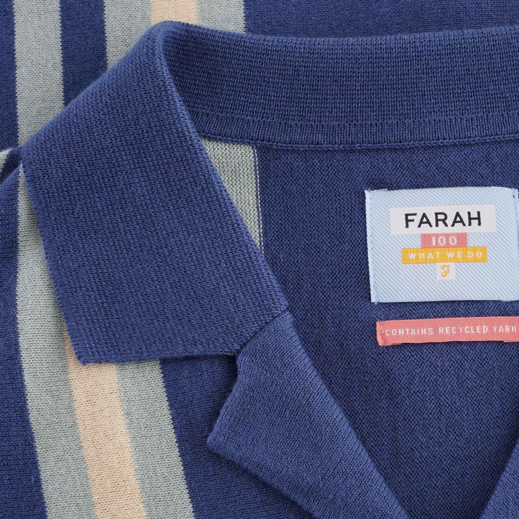 Farah Archive Heisig Shirt - Dusky Blue