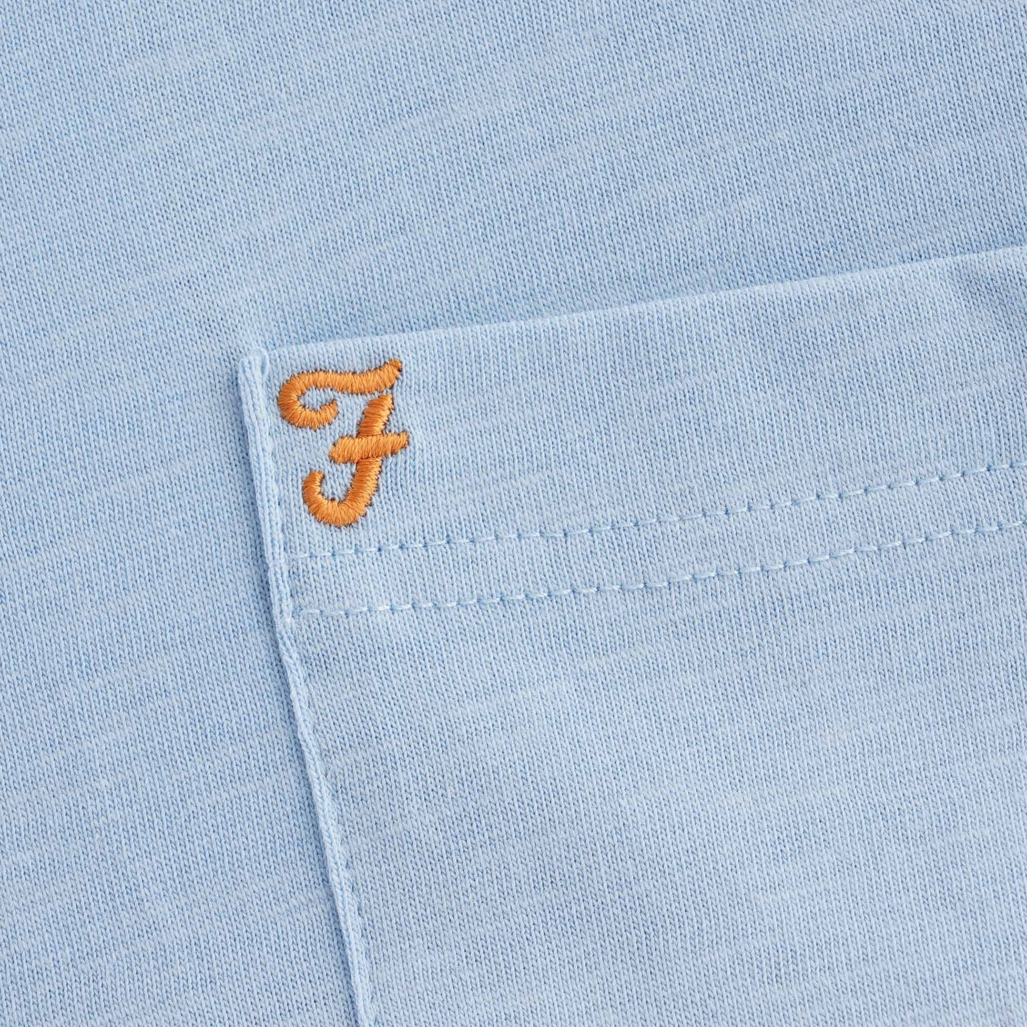 Farah Archive Groove Pocket T-shirt - Blue