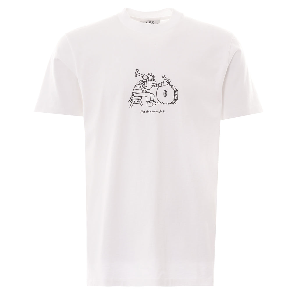 Dandy Fellow A.P.C. x Jjjjound Rough T-Shirt