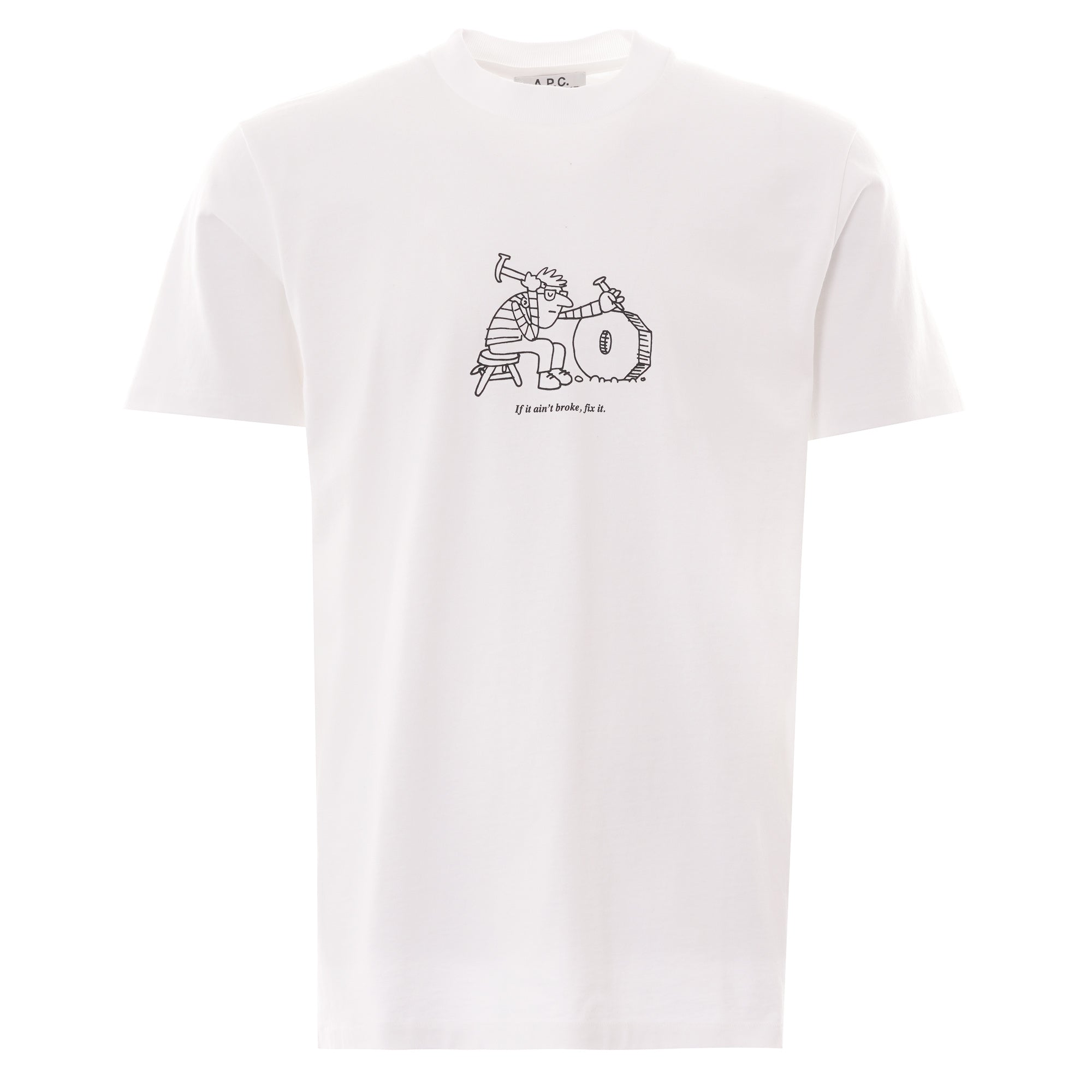 Dandy Fellow A.P.C. x Jjjjound Rough T-Shirt