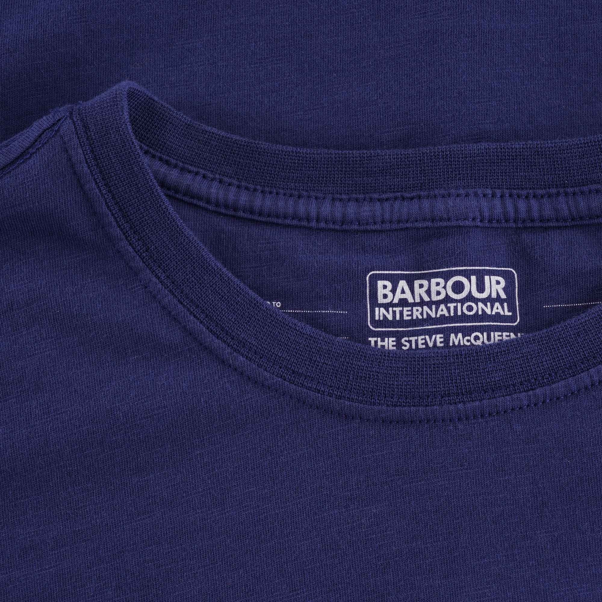 Barbour Steve McQueen™ Relaxed T-Shirt - Inky Blue