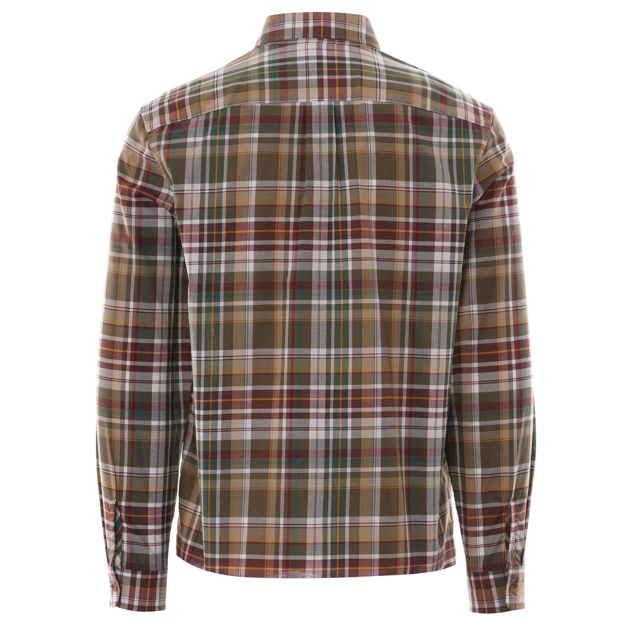 Fred Perry Tartan Shirt - Military Green