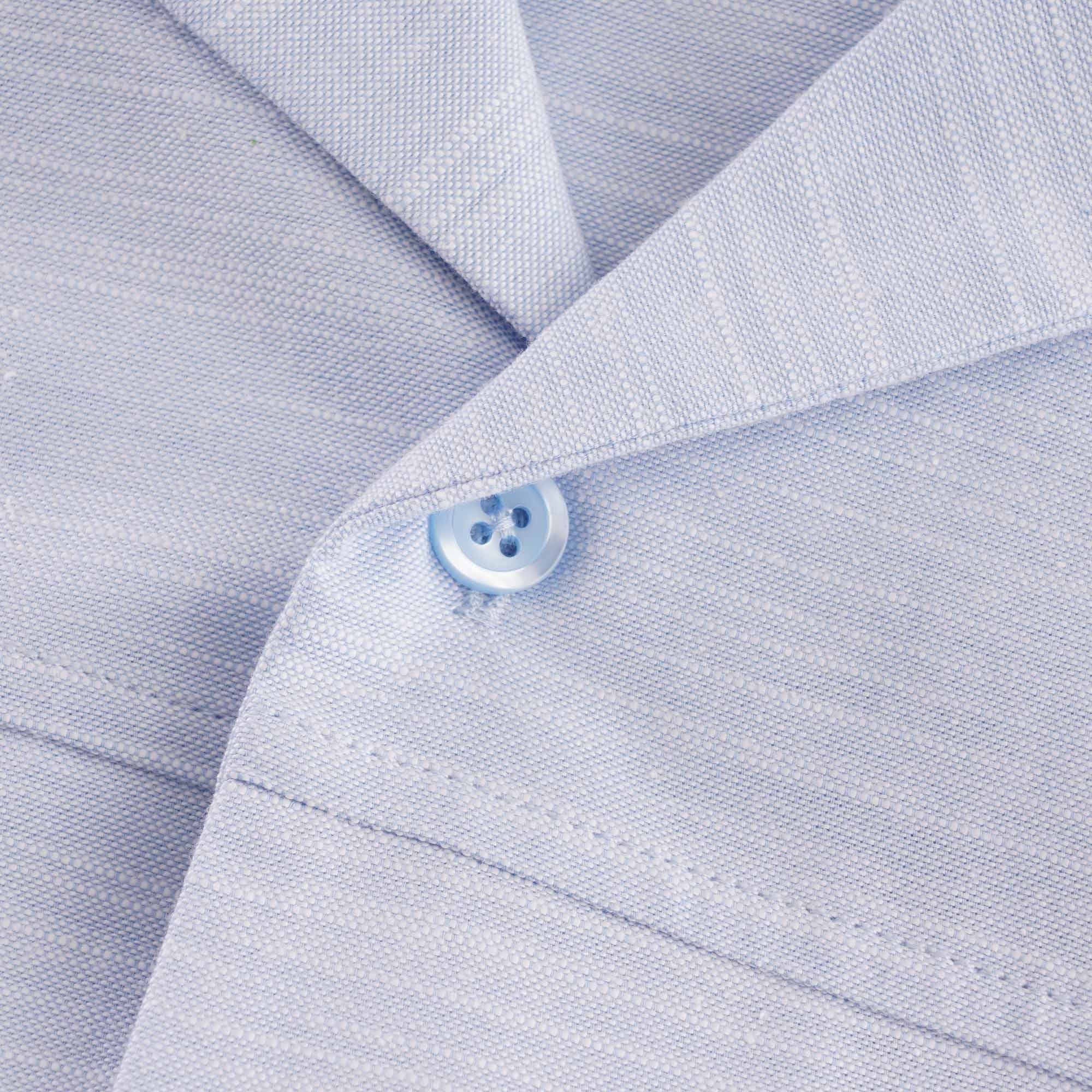 Fred Perry Revere Collar Shirt - Dusty Blue