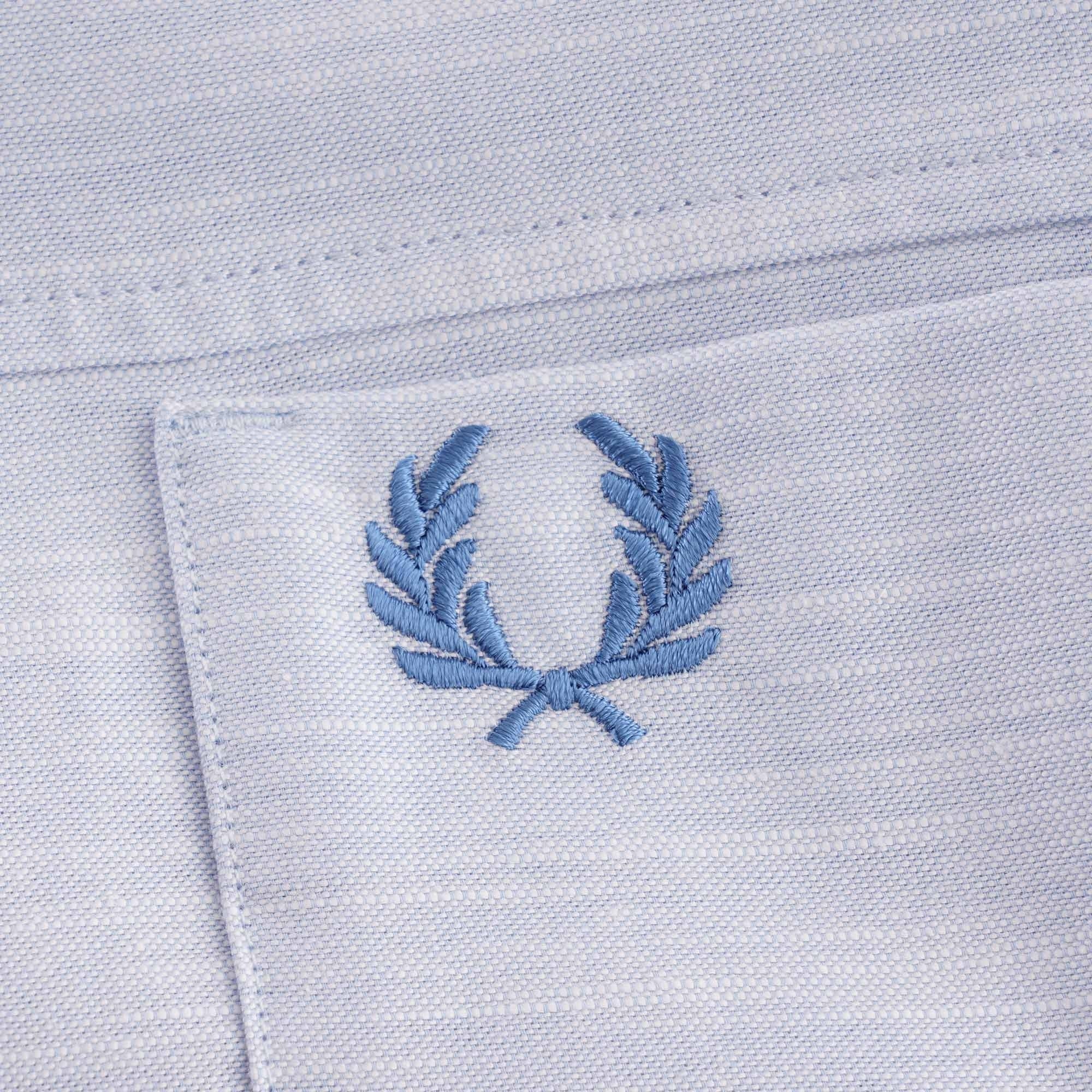 Fred Perry Revere Collar Shirt - Dusty Blue
