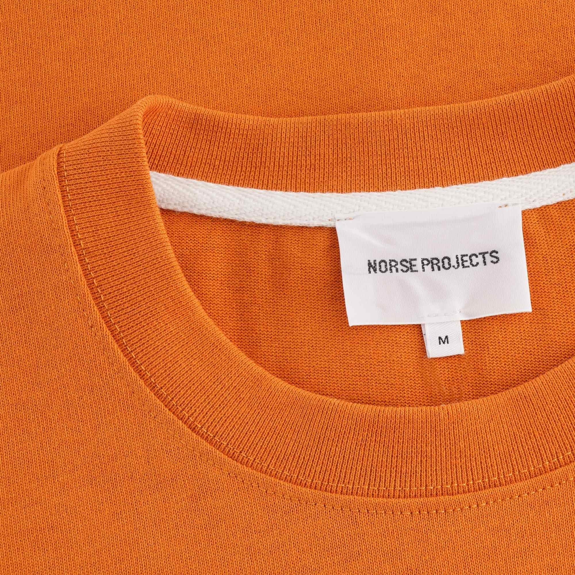 Norse Projects Johannes Pocket T-Shirt - Orange